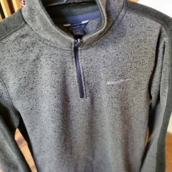 Eddie Bauer Eddie Bauer 1/4 Zip Sz S Coordinating Darker Greens Long Sle Size US S / EU 44-46 / 1 - 2 Thumbnail