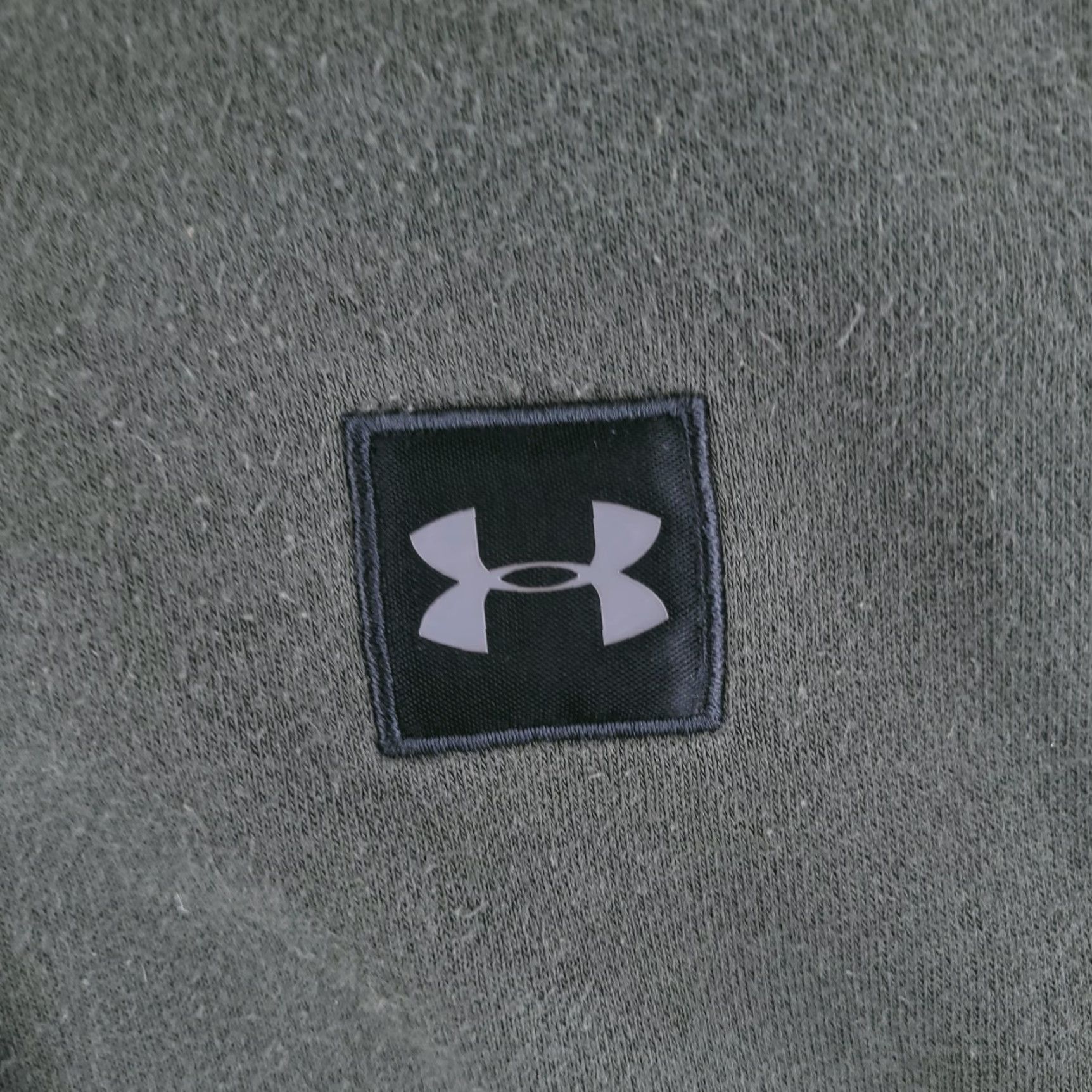 Under Armour Under Armour Hoodie Mens M Green Olive Pullover Sweatshirt Distressed Sweatshirt Pullover Mens Green Olive Size US M / EU 48-50 / 2 - 2 Thumbnail