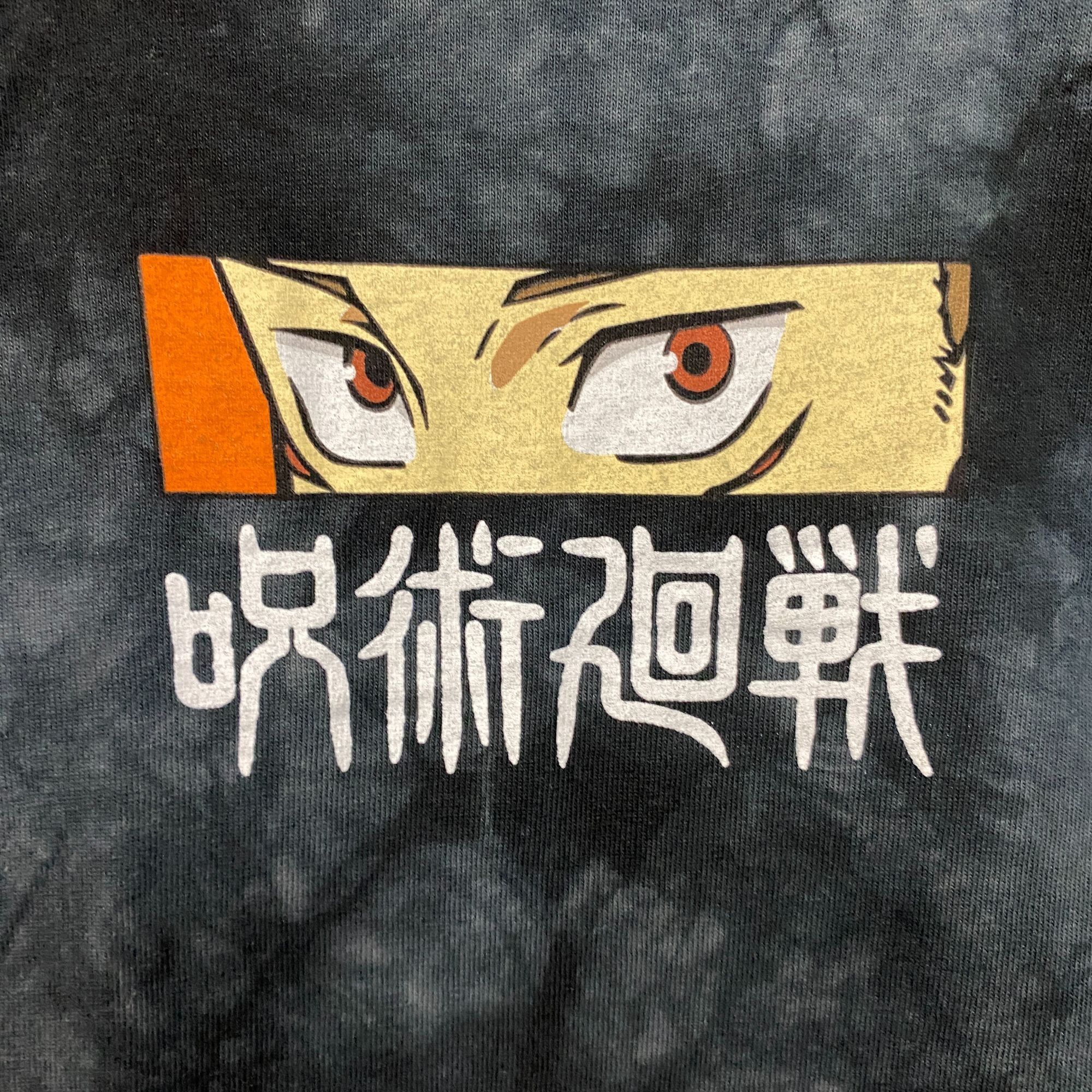 Anime Jujutsu Kaisen Itadori Yuji Tie Dye Anime T-Shirt Small Size US S / EU 44-46 / 1 - 2 Thumbnail
