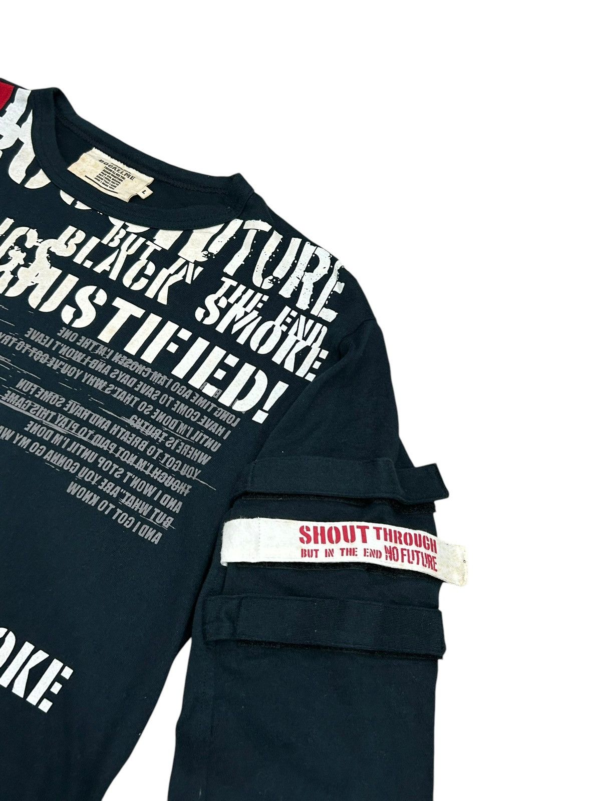 Designer × Japanese Brand Forty Five Do Call Me W/ Vintage Various Text Elements Size US M / EU 48-50 / 2 - 5 Thumbnail