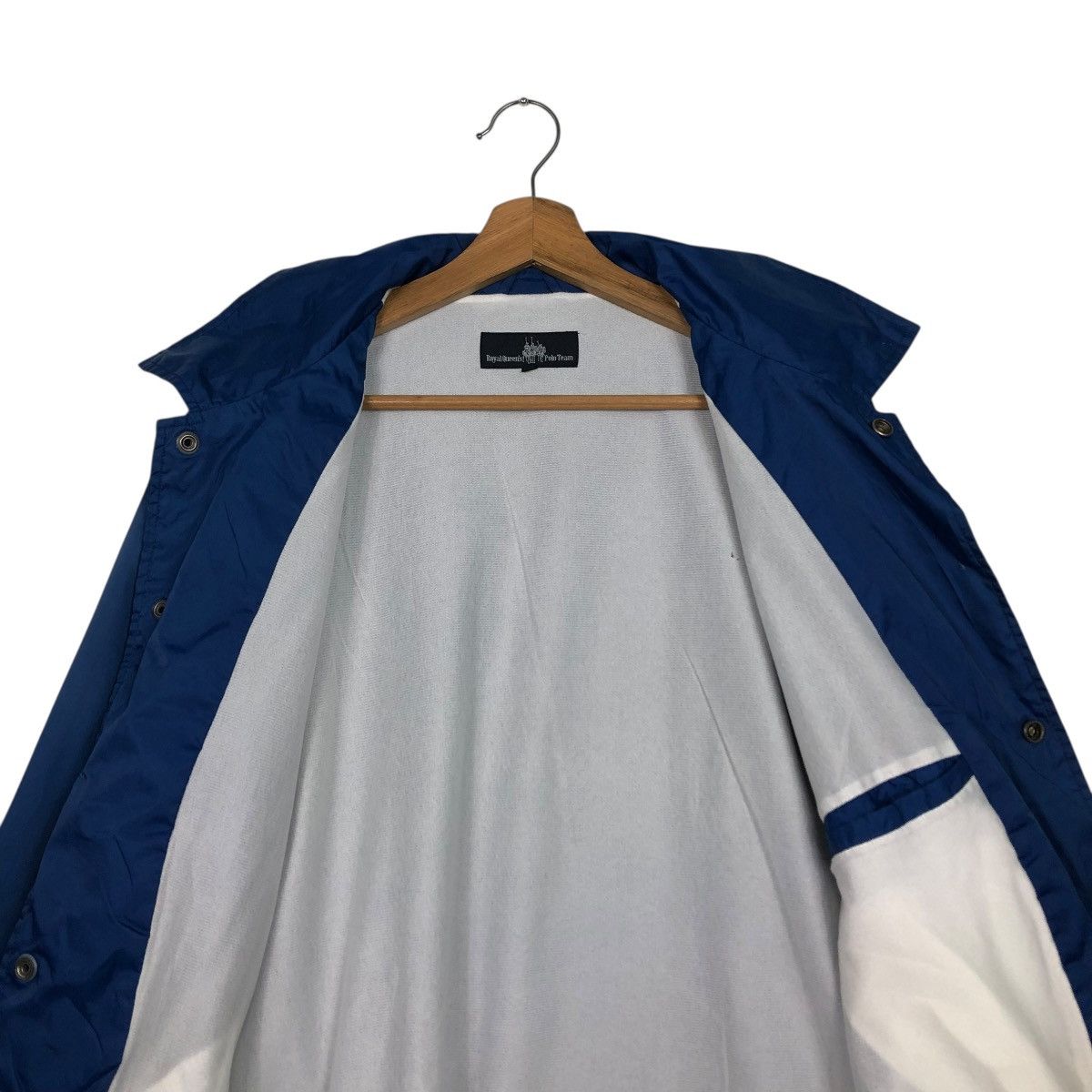 Japanese Brand 🔥BINTAGE COACH JACKET SNAP BUTTON ROYAL QUEEN’S POLO TEAM Size US L / EU 52-54 / 3 - 16 Thumbnail