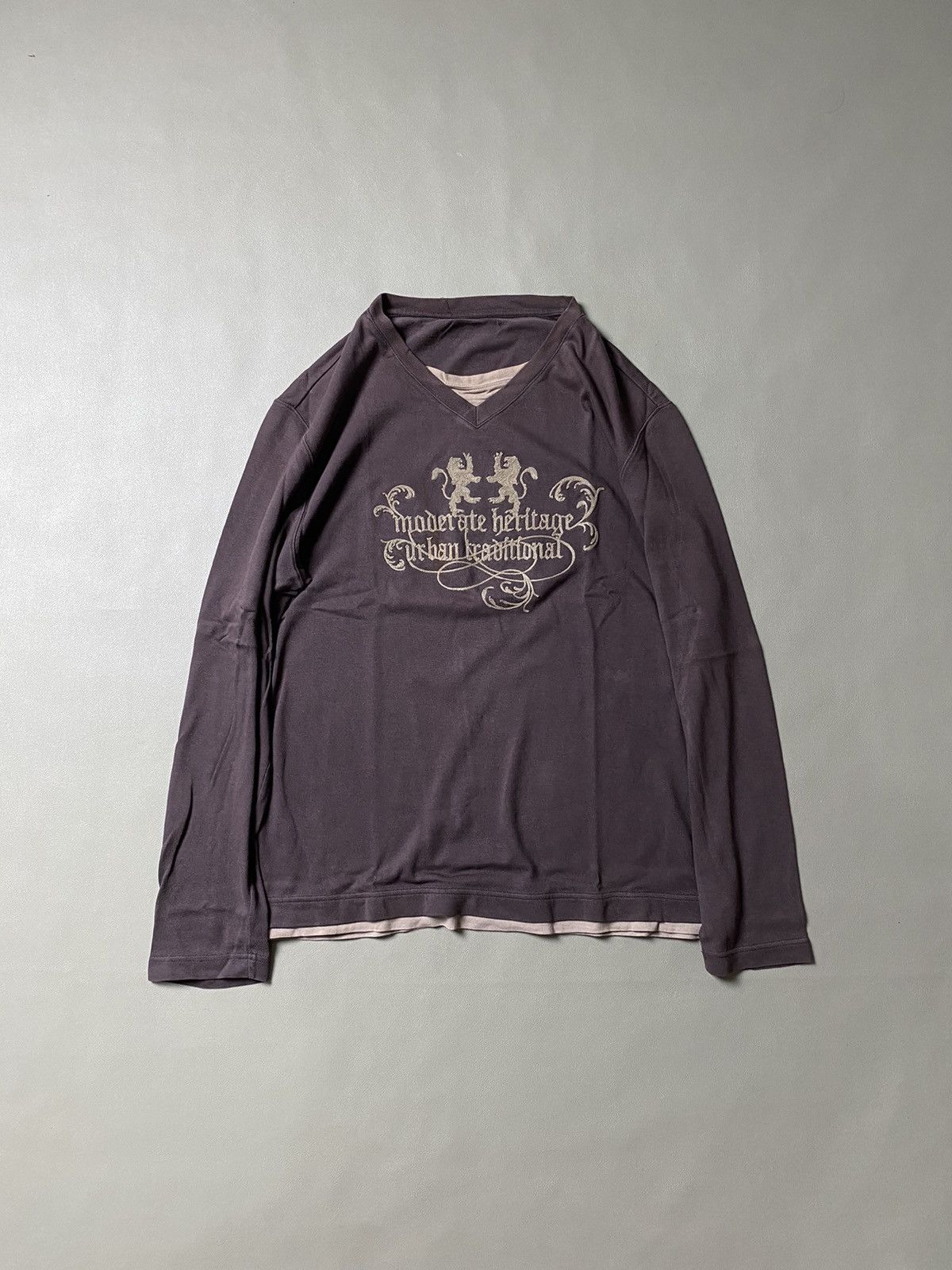 Beauty Beast × If Six Was Nine × Japanese Brand Undefined Urban Traditional Poem Embroidery Longsleeve Size US L / EU 52-54 / 3 - 1 Thumbnail