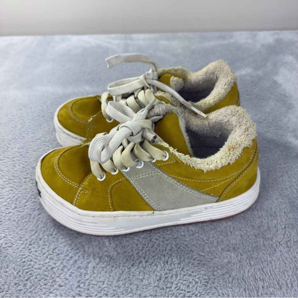 Palm Angels Palm Angels Snow Low Top Yellow Suede Chunky Sneakers Women Size US 6 / IT 36 - 7 Thumbnail