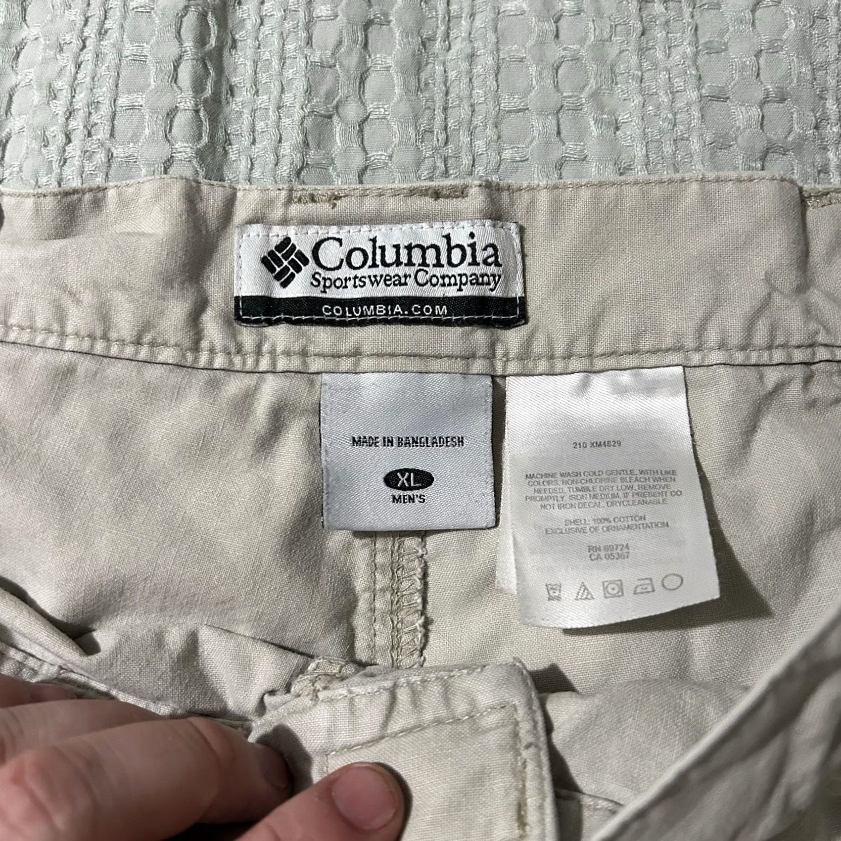 Vintage VINTAGE Columbia Auburn Tigers Utility Shorts XL Mens Cream Y2K Size US 36 / EU 52 - 4 Thumbnail