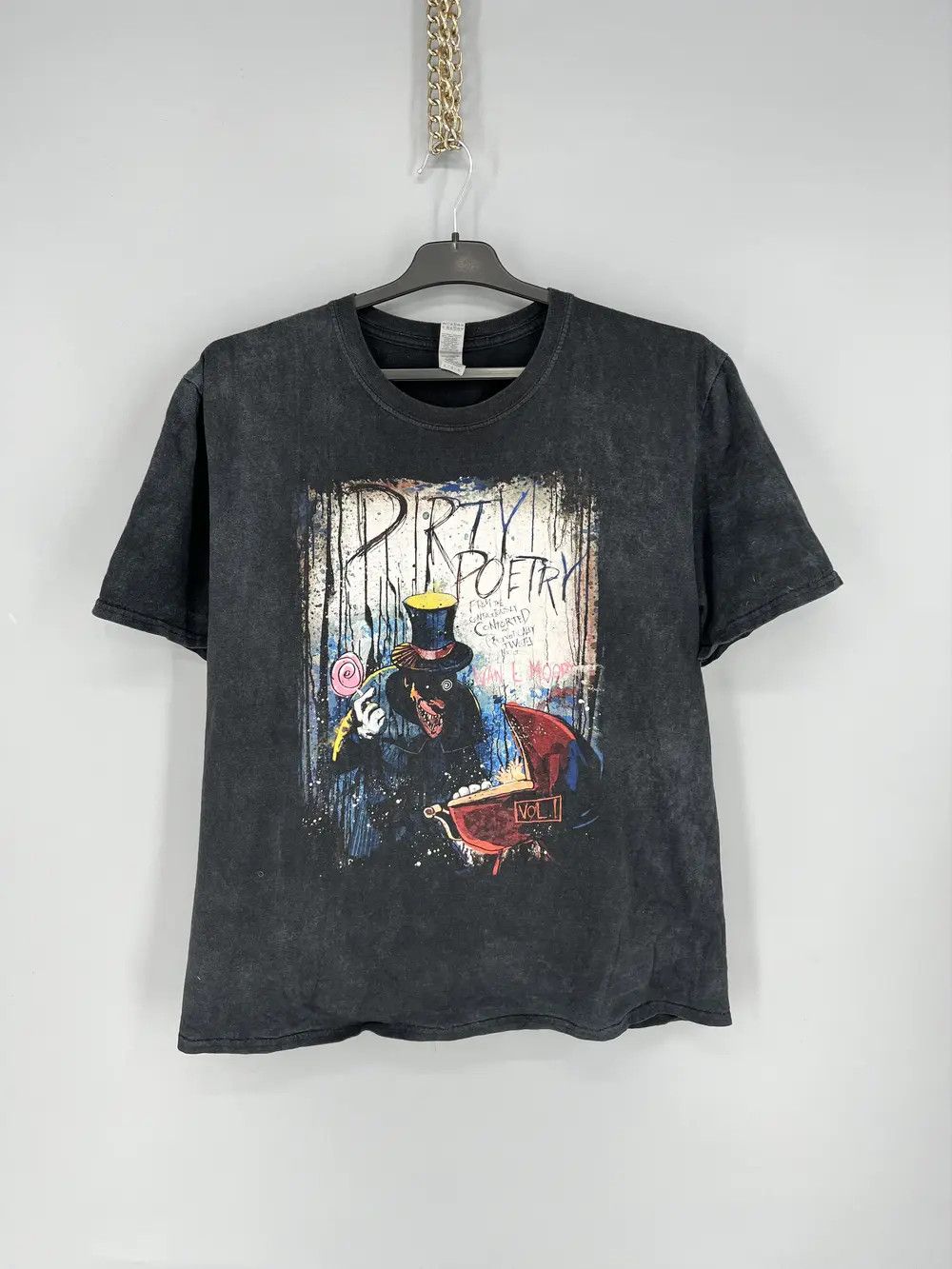 Band Tees × Vintage Vintage Ivan L. Moody's - Dirty Poetry Cover Art T-Shirt Size US L / EU 52-54 / 3 - 1 Thumbnail