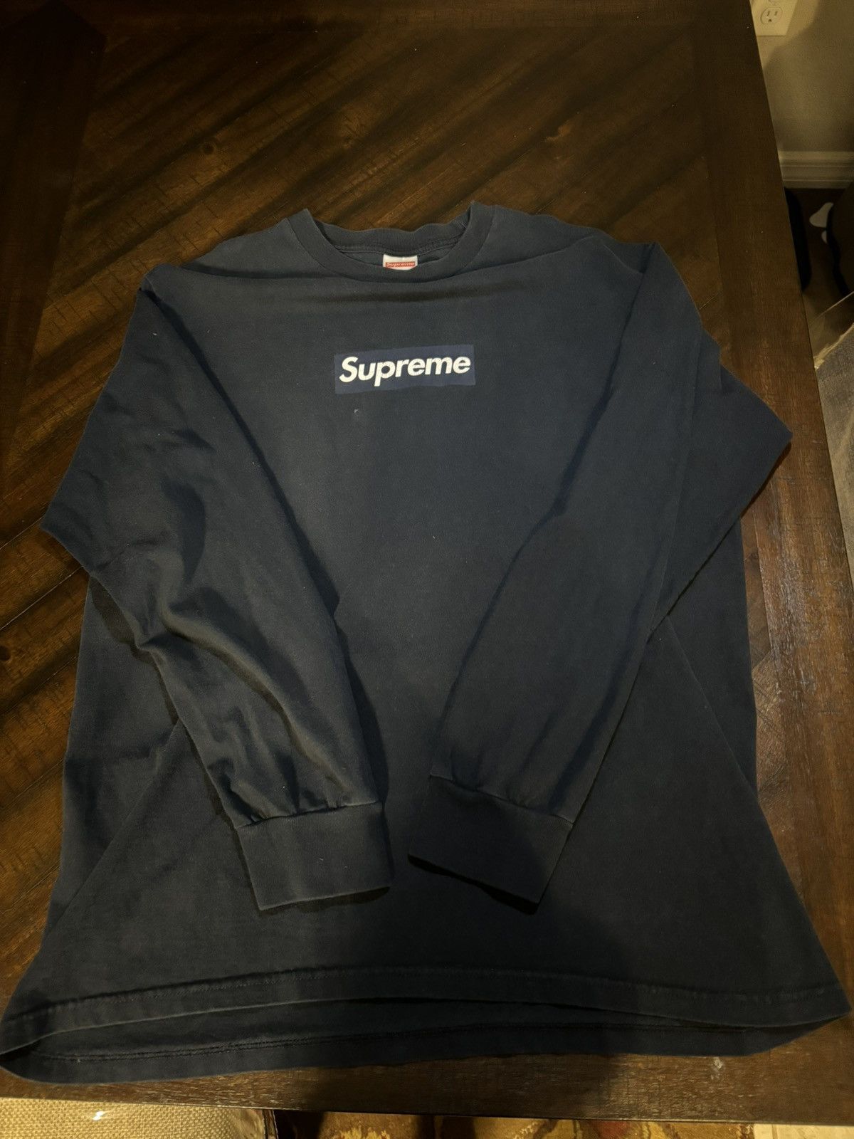 Supreme Supreme Long Sleeve Box Logo Tee | Grailed