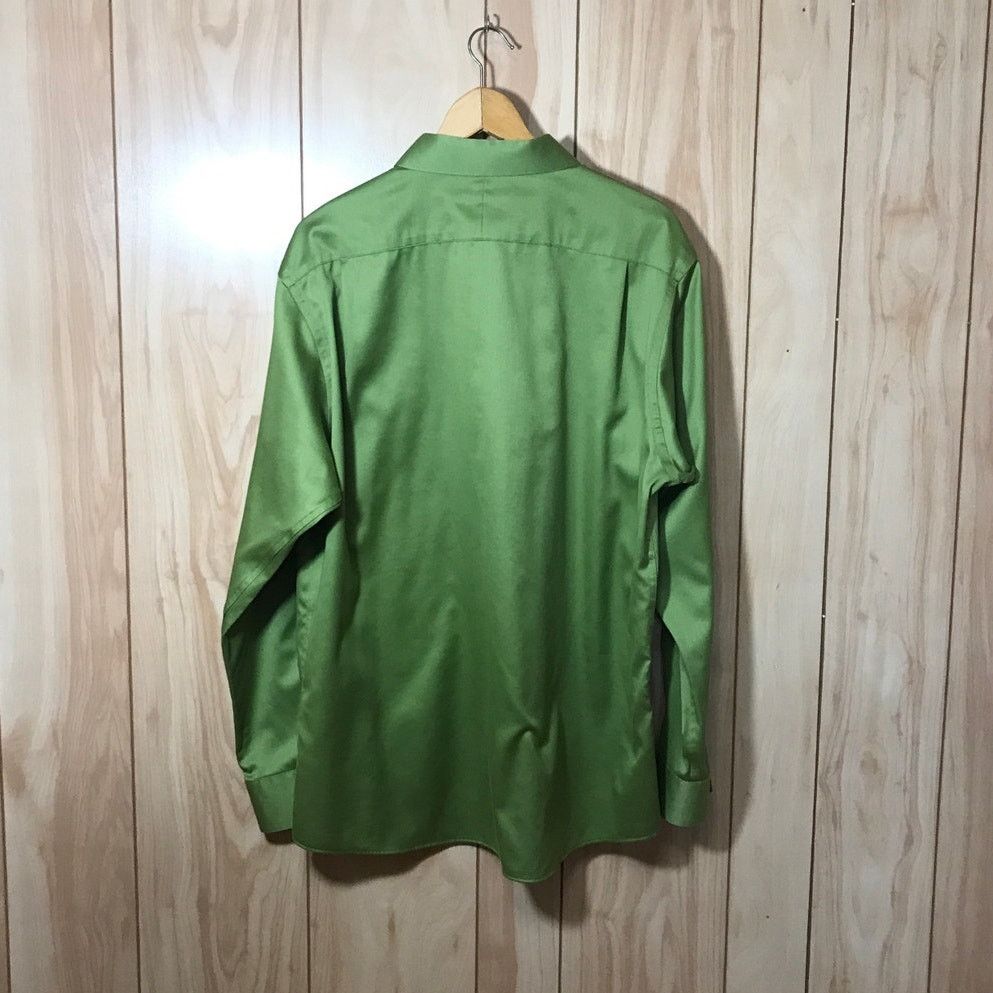 Murano Murano Collared Long Sleeve Mens Shirt Size US XL / EU 56 / 4 - 2 Thumbnail