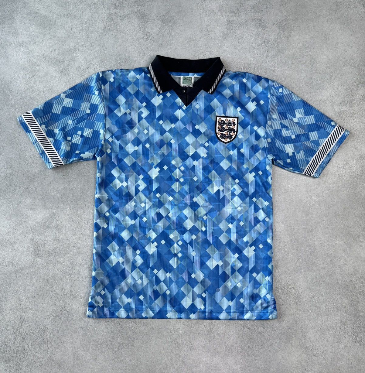 Vintage England 1990 Third Football Shirt Soccer Jersey Size US M / EU 48-50 / 2 - 1 Thumbnail