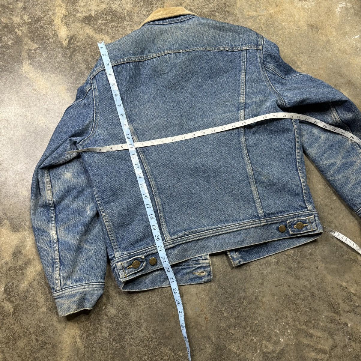 Vintage vintage 70s lee stormrider denim blanket lined jean jacket Size US M / EU 48-50 / 2 - 8 Thumbnail