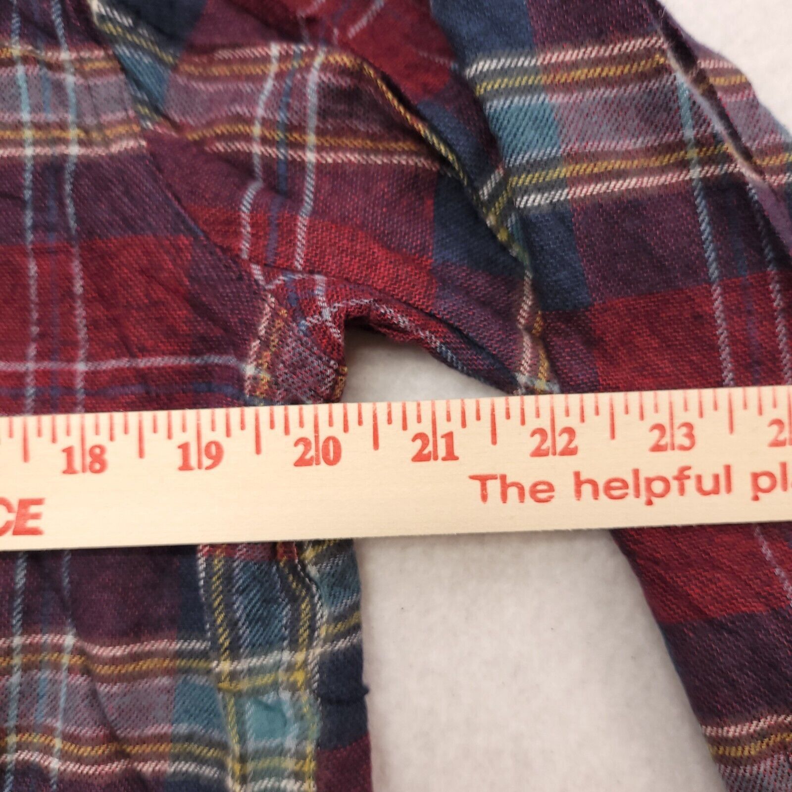 Weatherproof Weatherproof Casual Button Up Shirt Mens Size L Red Green Size US L / EU 52-54 / 3 - 6 Thumbnail