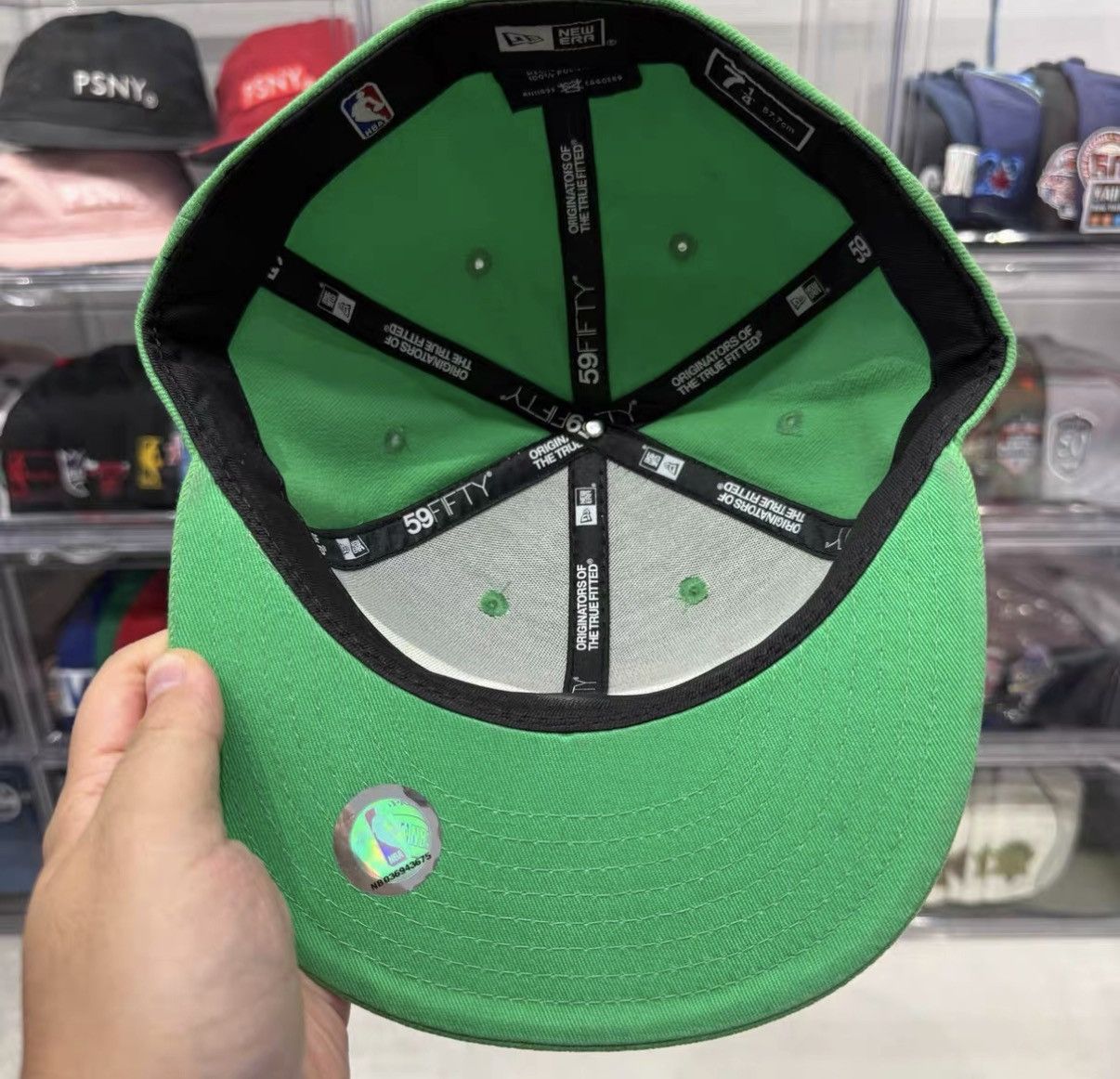 New Era New Era NBA Boston Celtics Flat Brim Baseball Cap J32 Size ONE SIZE - 4 Thumbnail