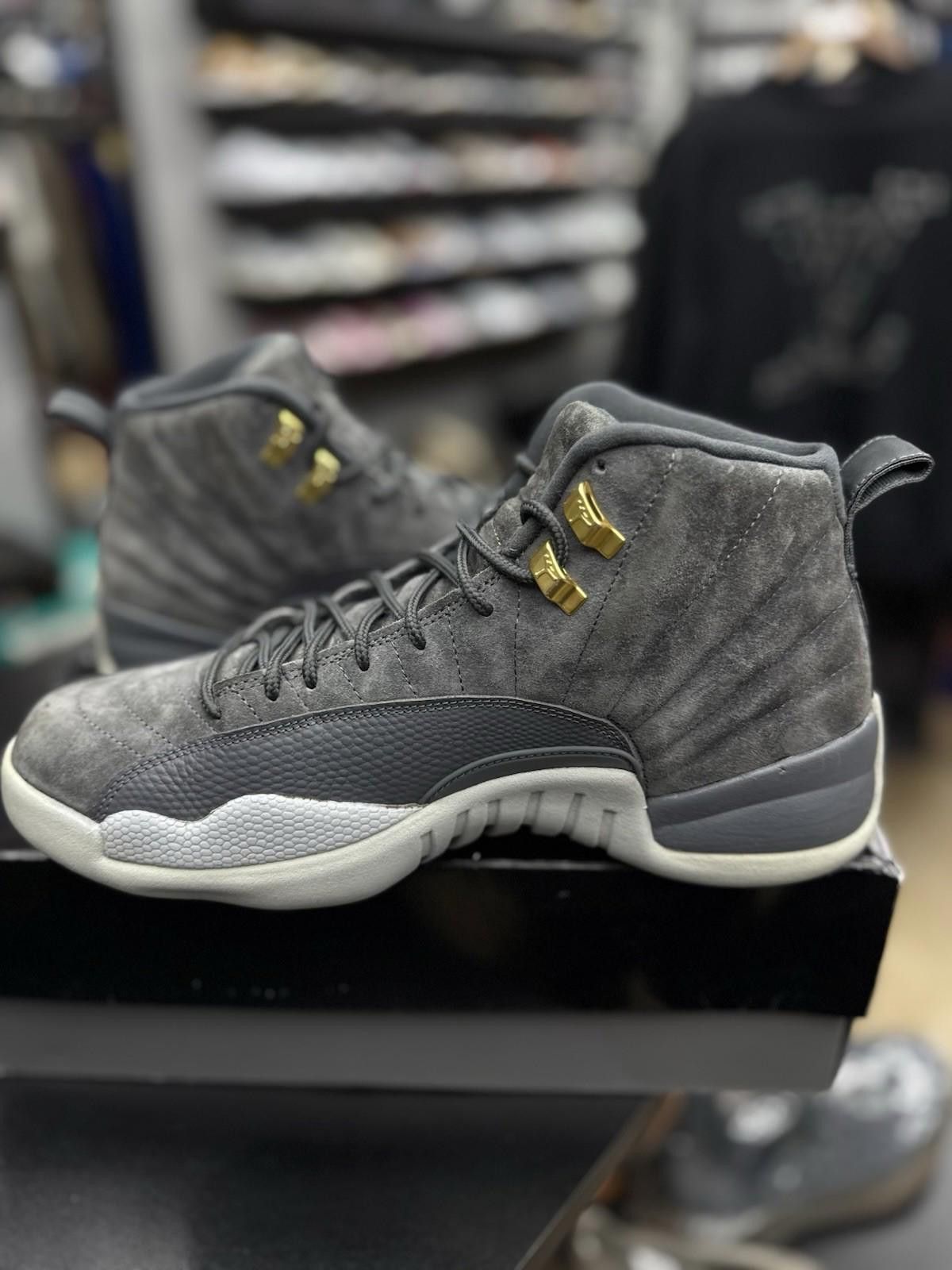 Jordan Brand Size 10.5 - Jordan 12 Retro Dark Grey 2017 (130690-005) Size US 10.5 / EU 43-44 - 5 Thumbnail
