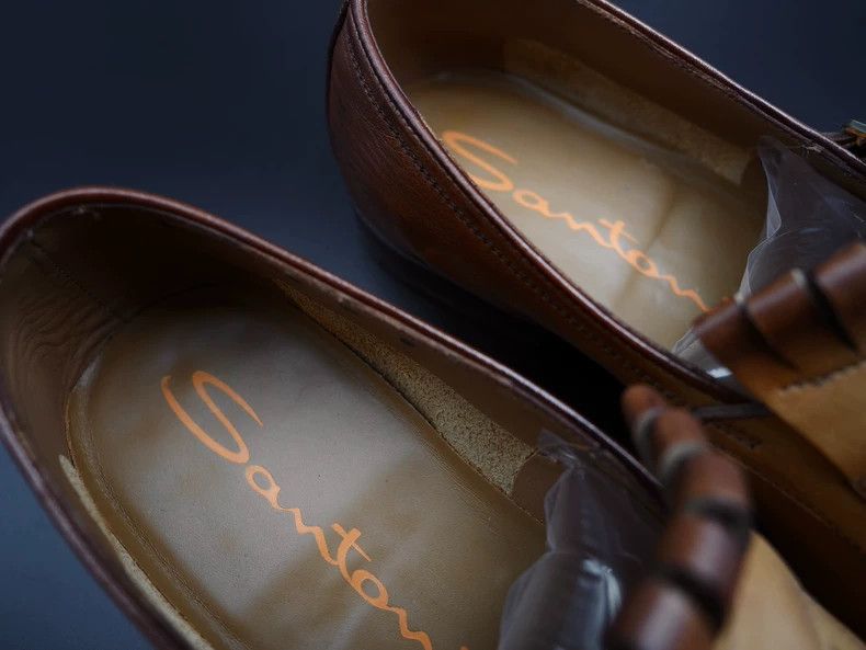 Santoni SantoniBrown tassel Lofour leather shoes 2503-Nextarrow Size US 6 / EU 39 - 6 Thumbnail