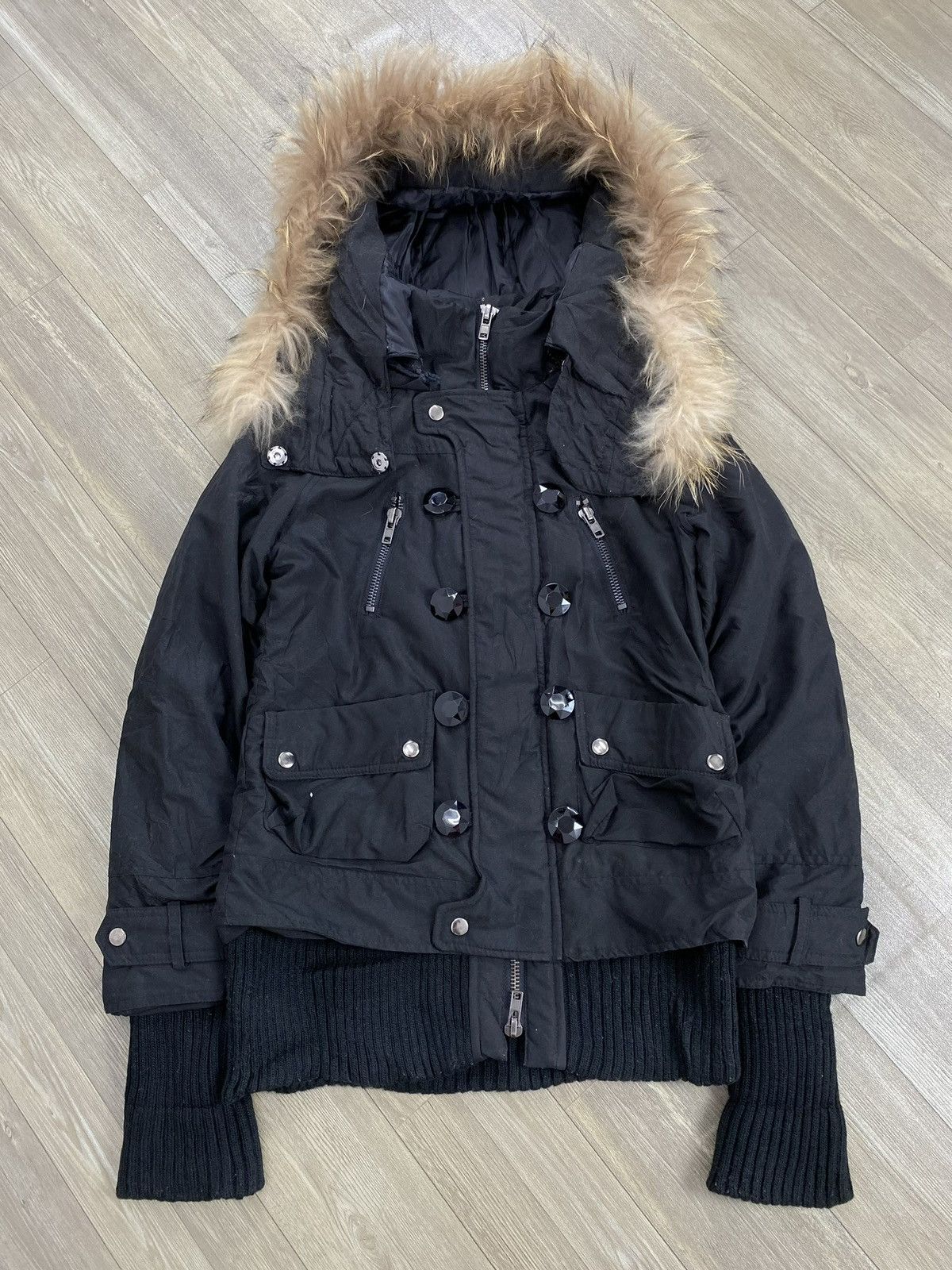 Japanese Brand 2000s Jurianojurrie Fur Bono Jacket - Kmrii Goa Lgb Style Size US M / EU 48-50 / 2 - 3 Thumbnail