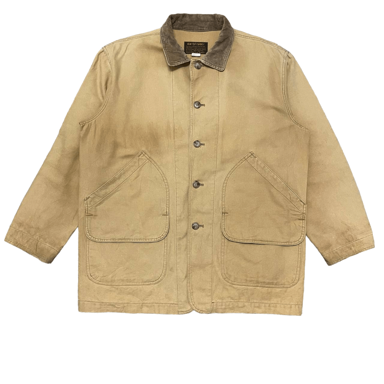 Japanese Brand Vintage Heavy Duty Garment Hunting Duck Canvas Jacket Size US L / EU 52-54 / 3 - 1 Thumbnail