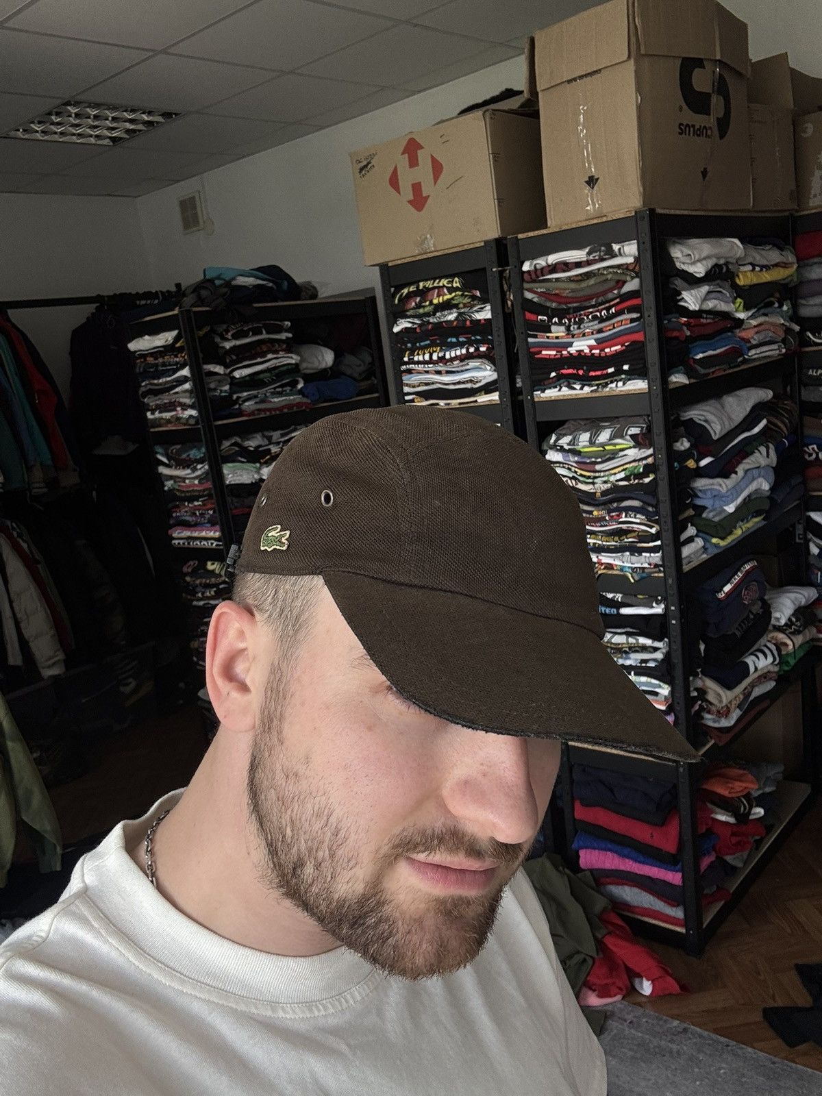 Lacoste Lacoste vintage retro style 5 panel Size ONE SIZE - 2 Thumbnail