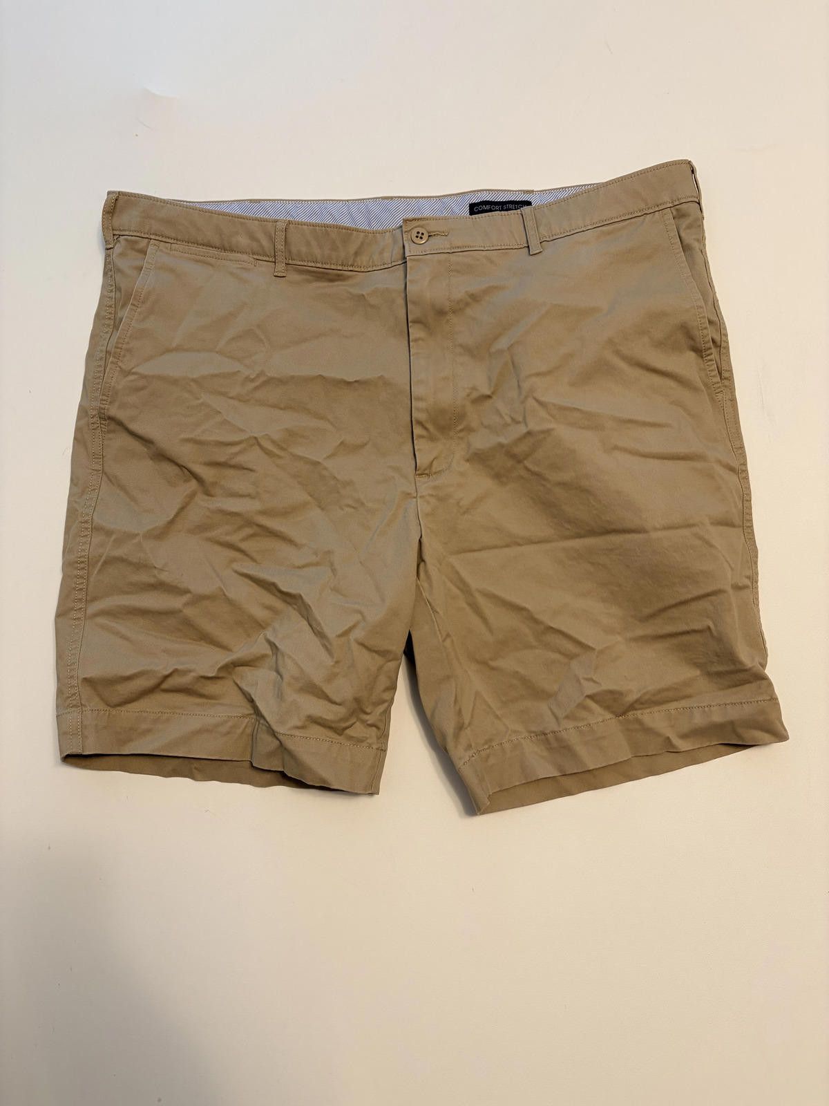 Cremieux Cremieux Men's Khaki Comfort Stretch Golf Shorts (Size 42) Size US 42 / EU 58 - 1 Thumbnail