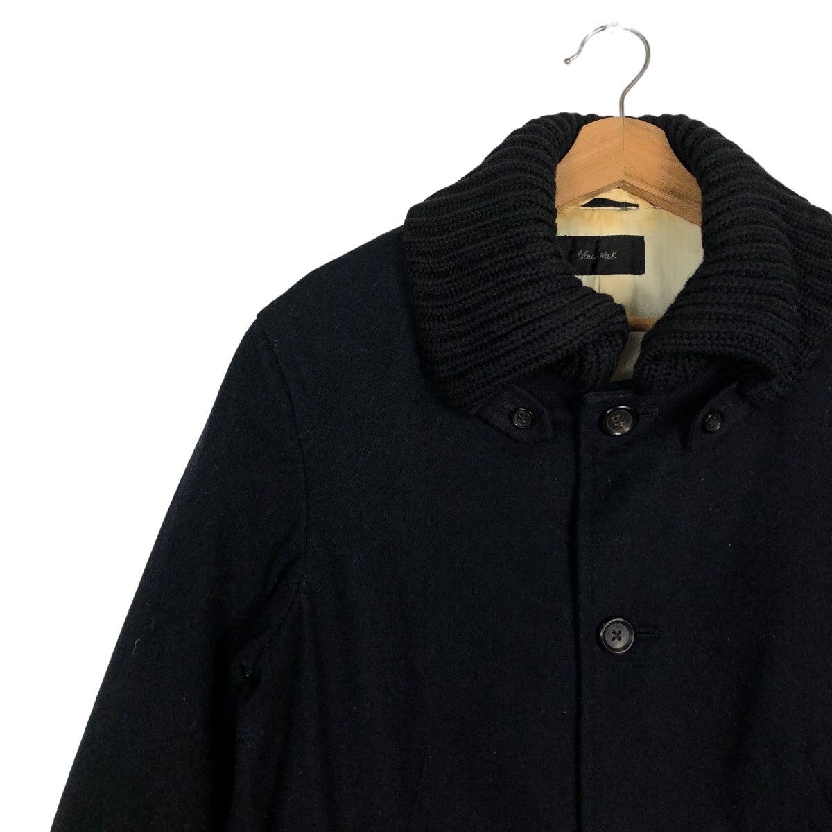 45rpm 🔥90’s Blue Work Wool Jacket Made in Japan Size US M / EU 48-50 / 2 - 7 Thumbnail