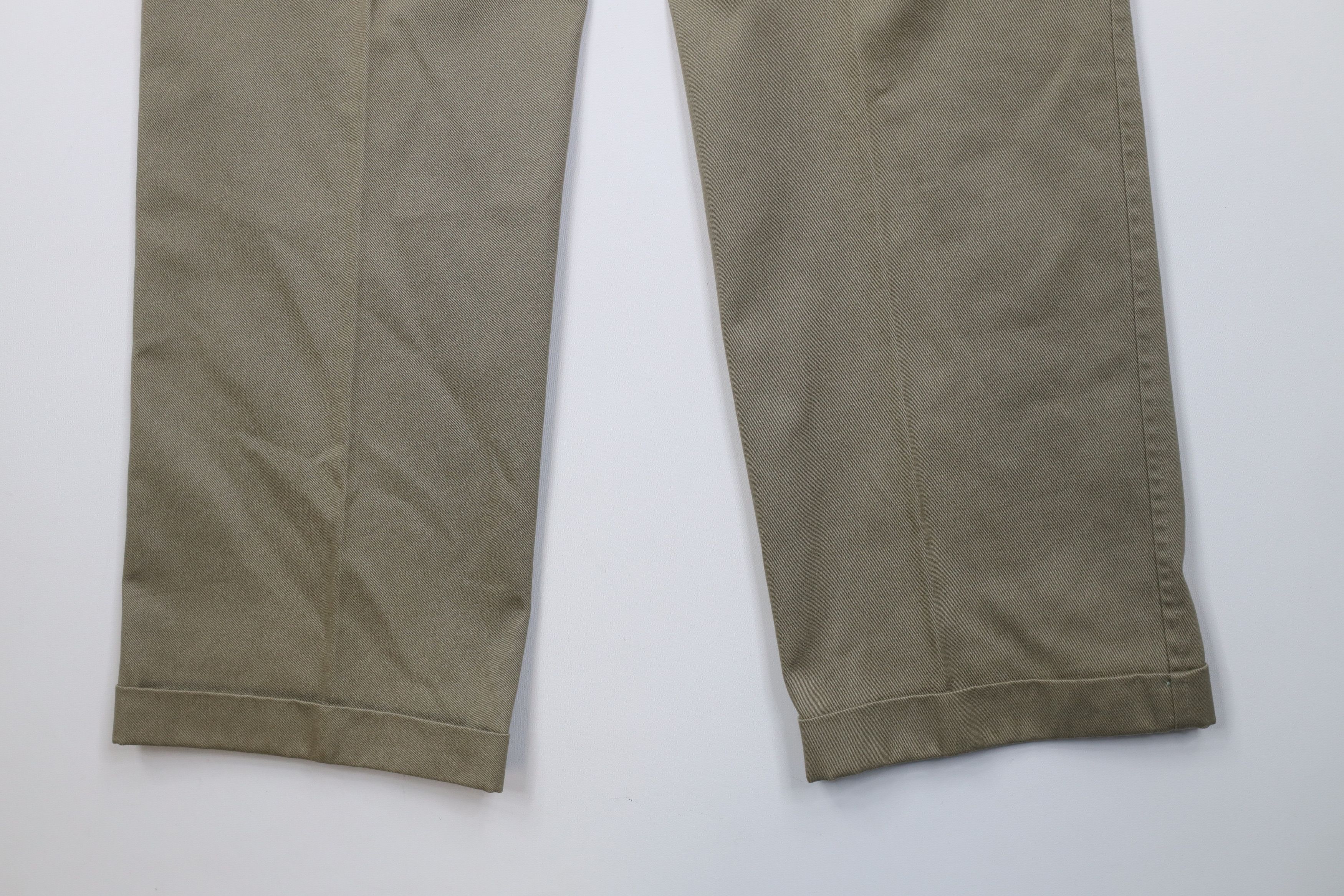 Lands' End Vintage 70s Lands End Wide Leg Chino Pants Trousers USA Size US 36 / EU 52 - 13 Thumbnail