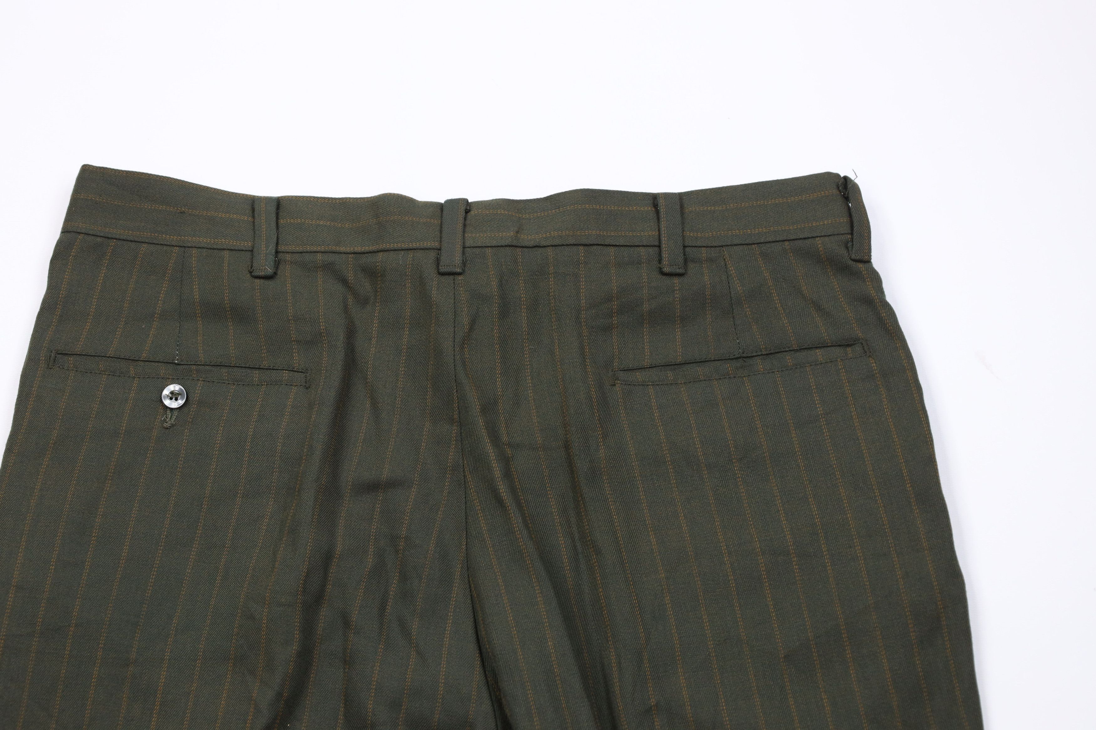 Vintage Vintage 50s Streetwear Blend Knit Striped Chino Pants USA Size US 36 / EU 52 - 12 Thumbnail