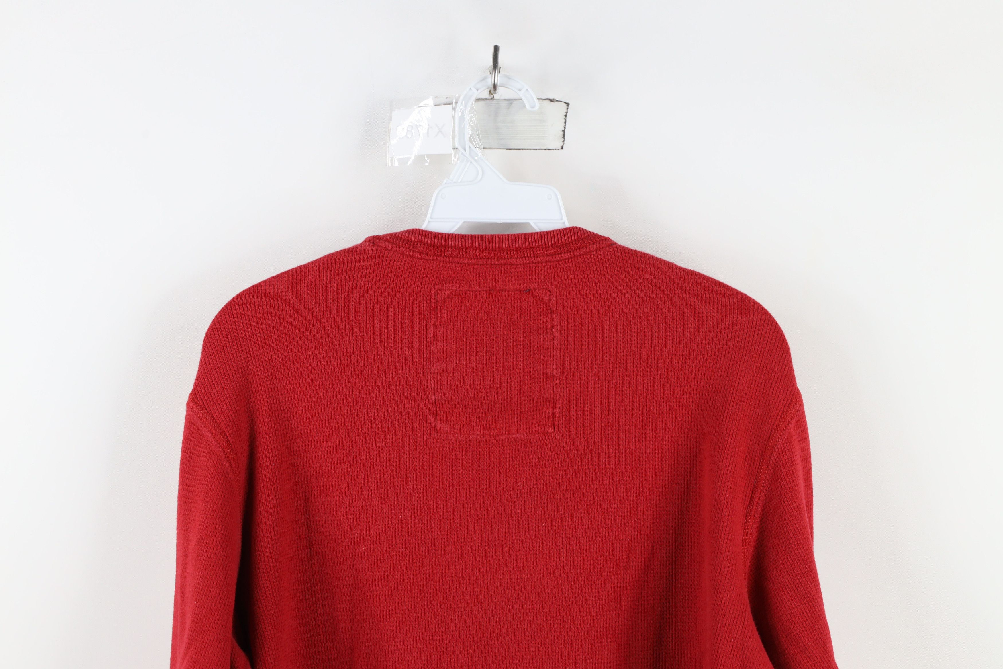 American Eagle Outfitters × Vintage Vintage Y2K American Eagle Outfitters Knit T-Shirt Red Size US L / EU 52-54 / 3 - 10 Thumbnail