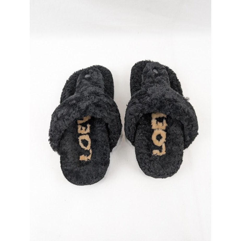 Loewe o1rshd1 Furry Sandals in Black Size US 6 / IT 36 - 18 Thumbnail