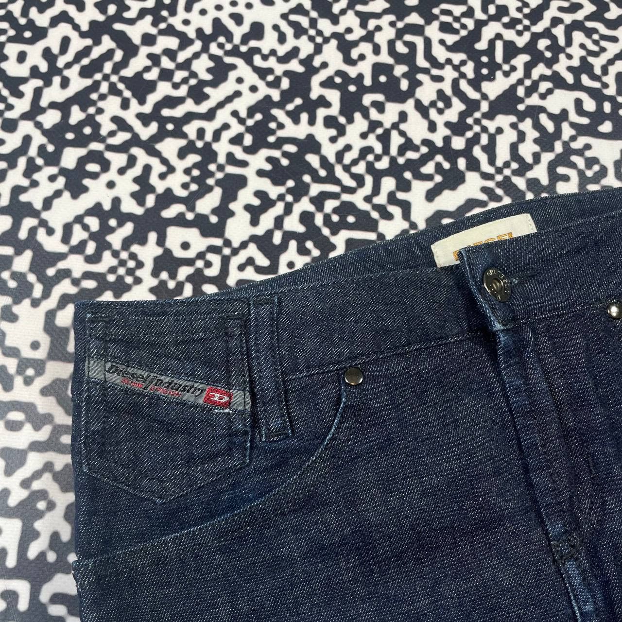 Diesel Vintage Y2K Diesel Japanese Style Casual Denim Midi Skirt Size 24" / US 00 / IT 34 - 8 Thumbnail