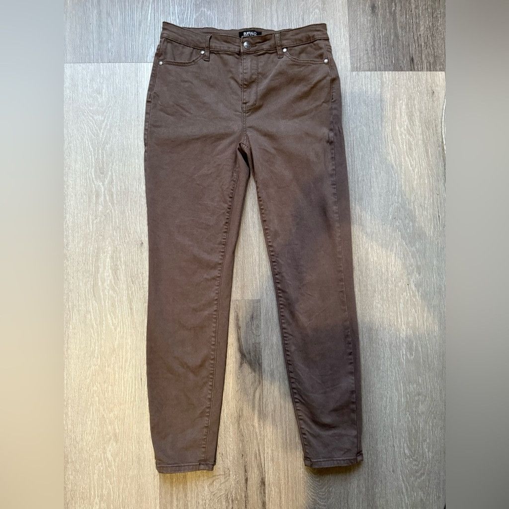 Buffalo David Bitton Buffalo David Bitton Women's Skinny Jeans - Brown Size 28" / US 6 / IT 42 - 1 Thumbnail