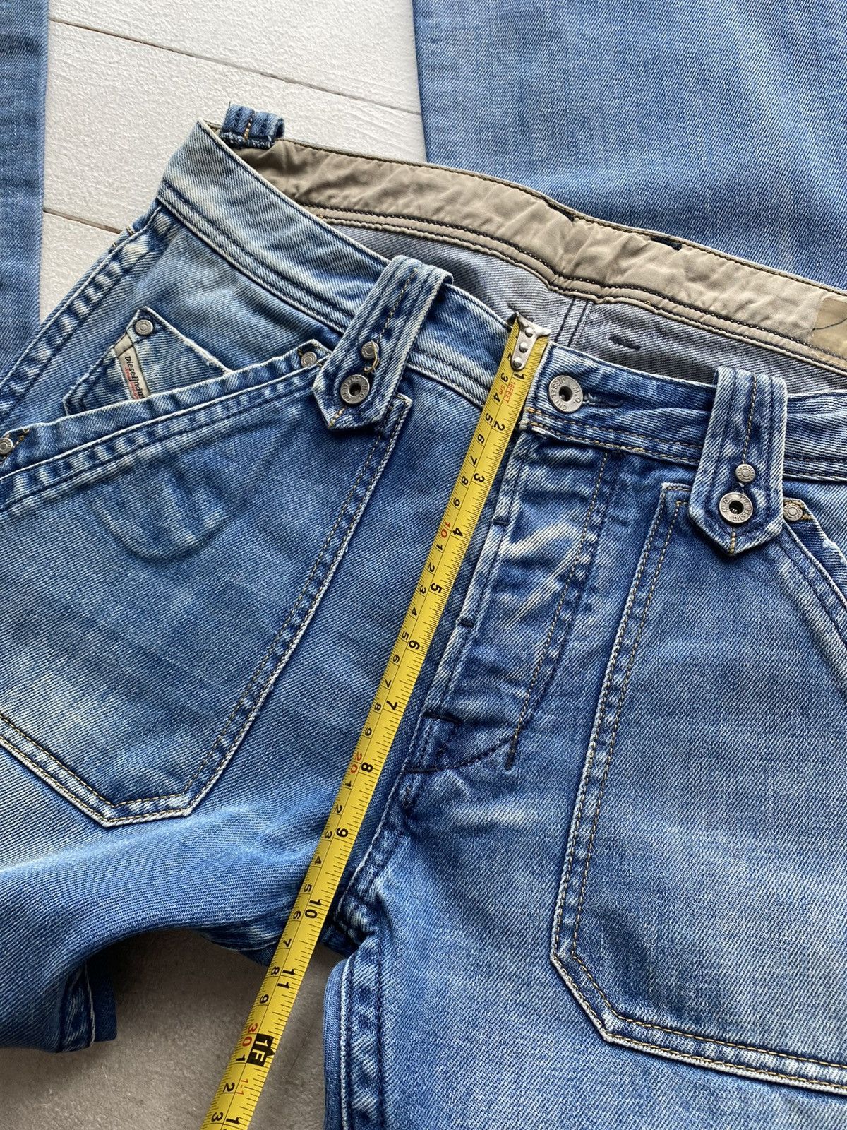 Diesel Diesel Vintage 90s Distressed Workwear Jeans Utility Denim Size US 30 / EU 46 - 14 Thumbnail