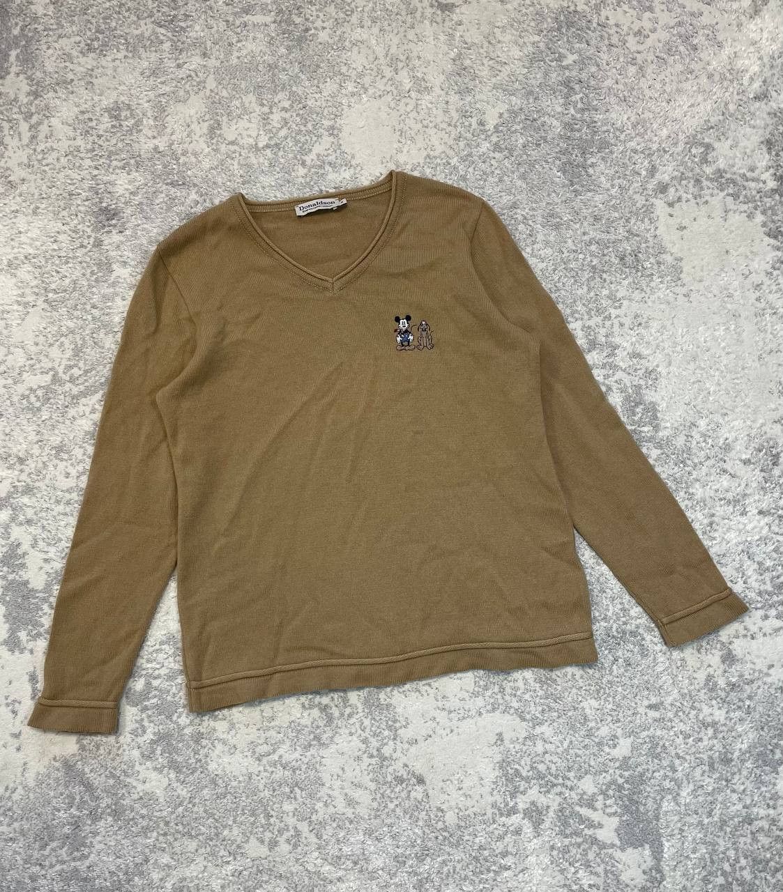Other Vintage Donaldson Merino Wool V-Neck Sweater Made in Belgium Size US M / EU 48-50 / 2 - 2 Thumbnail