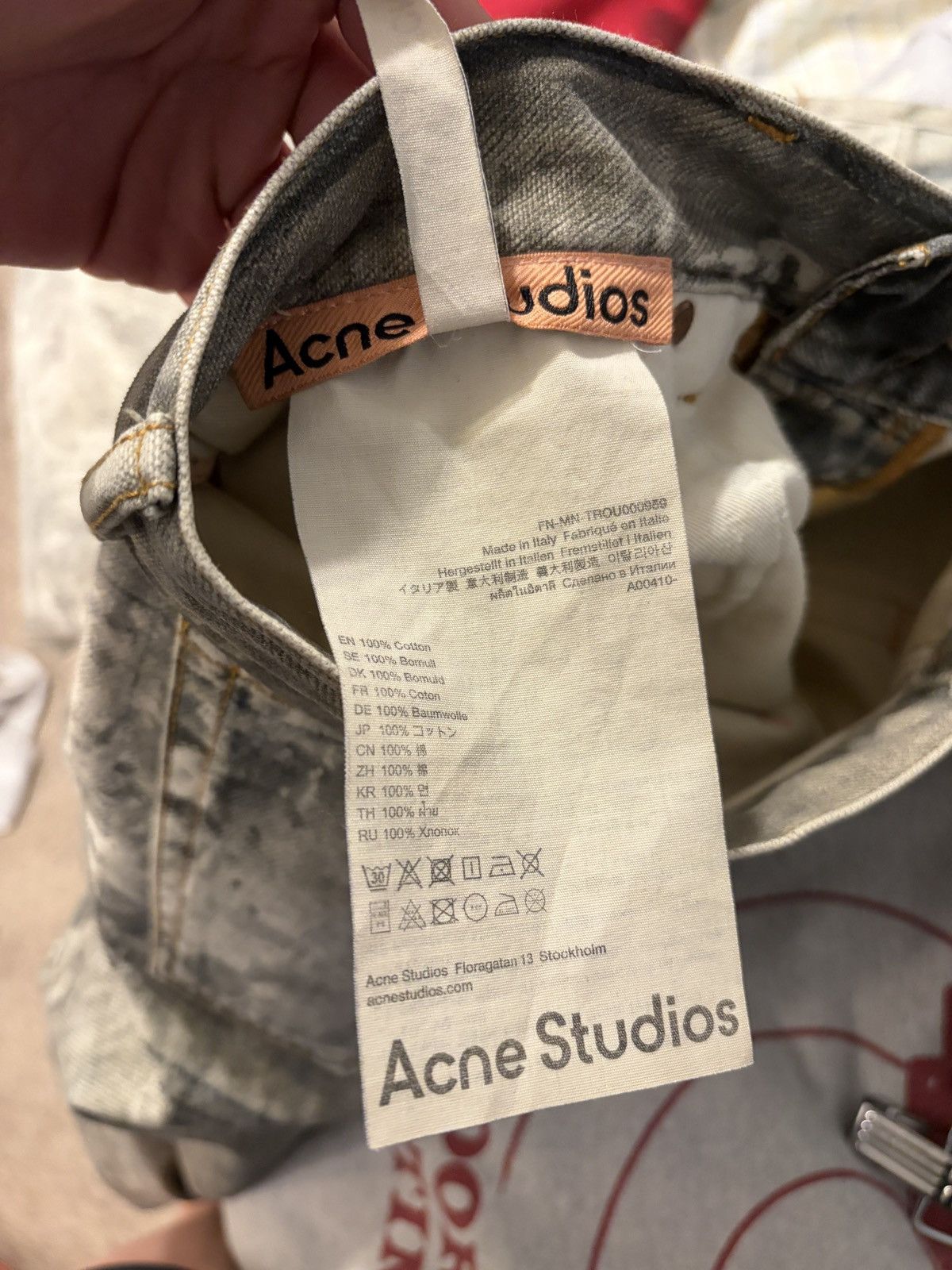 Acne Studios Acne Studios 1981M Cold Grey Size US 33 - 4 Thumbnail
