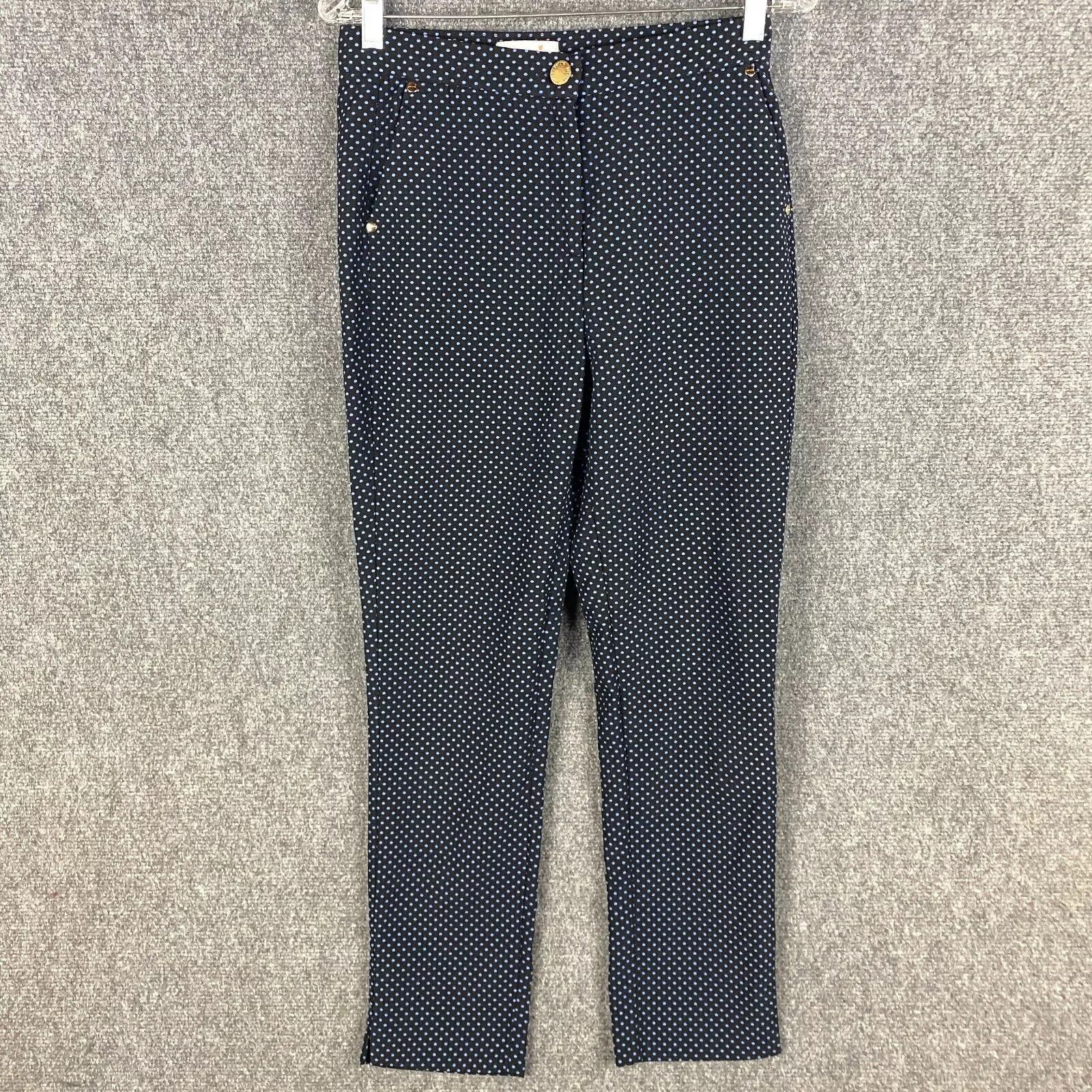 Other M&S Per Una Pants Women's 10 UK Regular Polka Dots Polyester Size 28" / US 6 / IT 42 - 1 Thumbnail