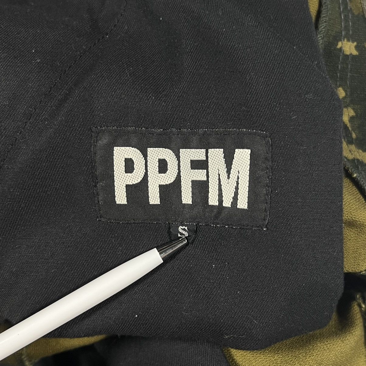 PPFM |[ 2002 PPFM Camo Multi-Pocket Cargo Trousers ]| Size US 30 / EU 46 - 12 Thumbnail