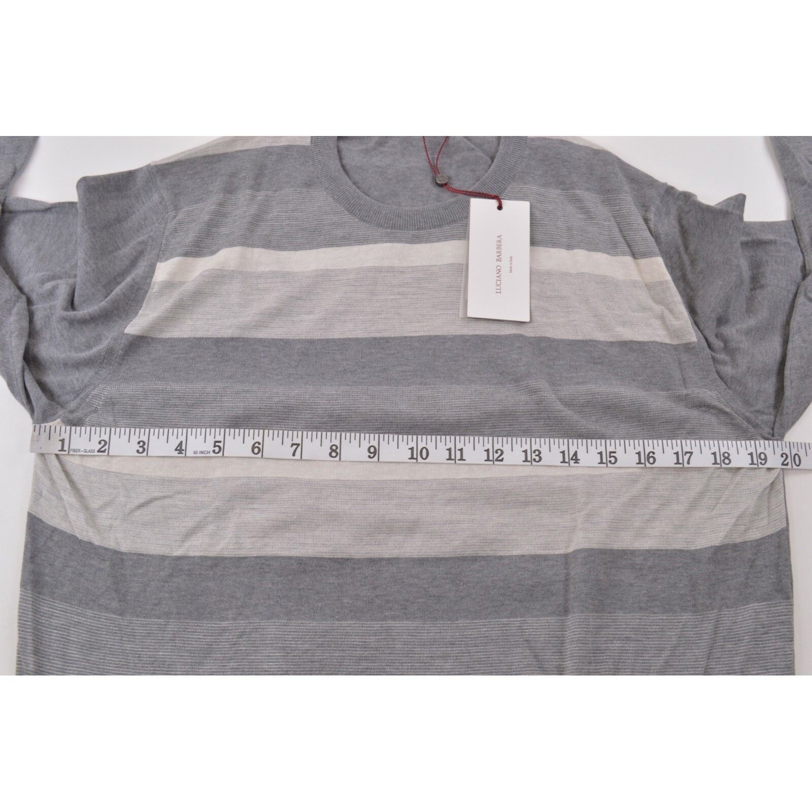 Luciano Barbera Luciano Barbera Sweater Size US M in Gray Size US M / EU 48-50 / 2 - 5 Thumbnail