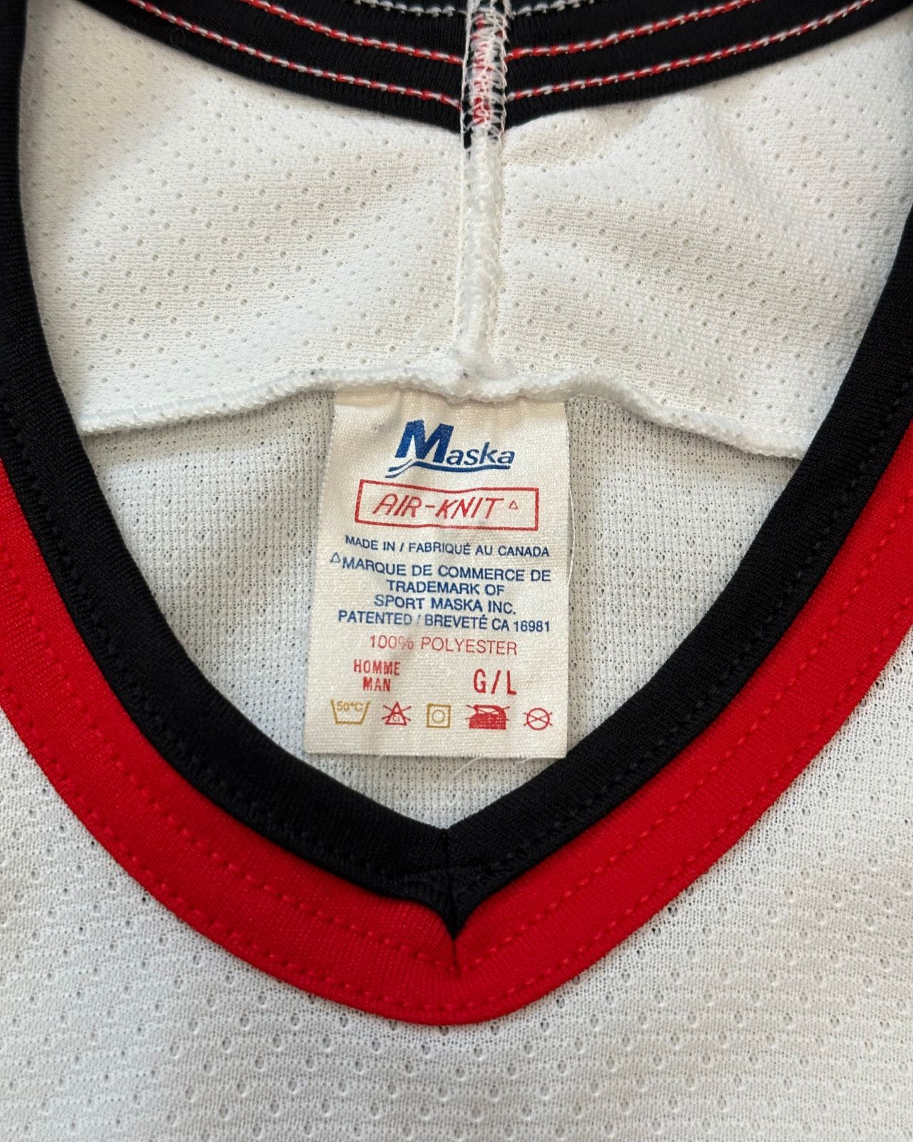 Vintage Vintage CCM Maska Ottawa Senators Blank Hockey Jersey Large Size US L / EU 52-54 / 3 - 4 Thumbnail