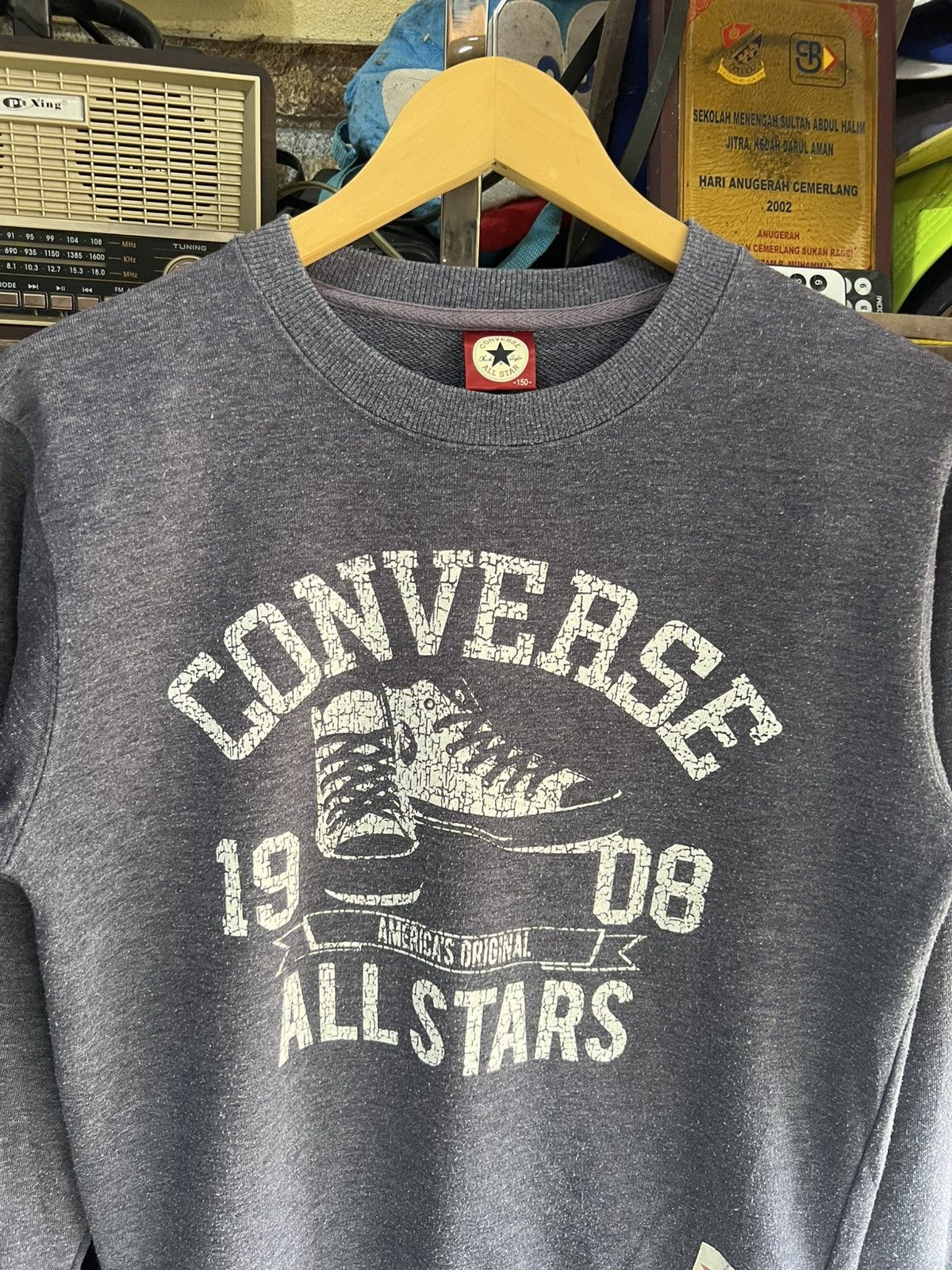 Converse 🔥Converse All Star Crewneck Sweatshirt Size US S / EU 44-46 / 1 - 3 Thumbnail