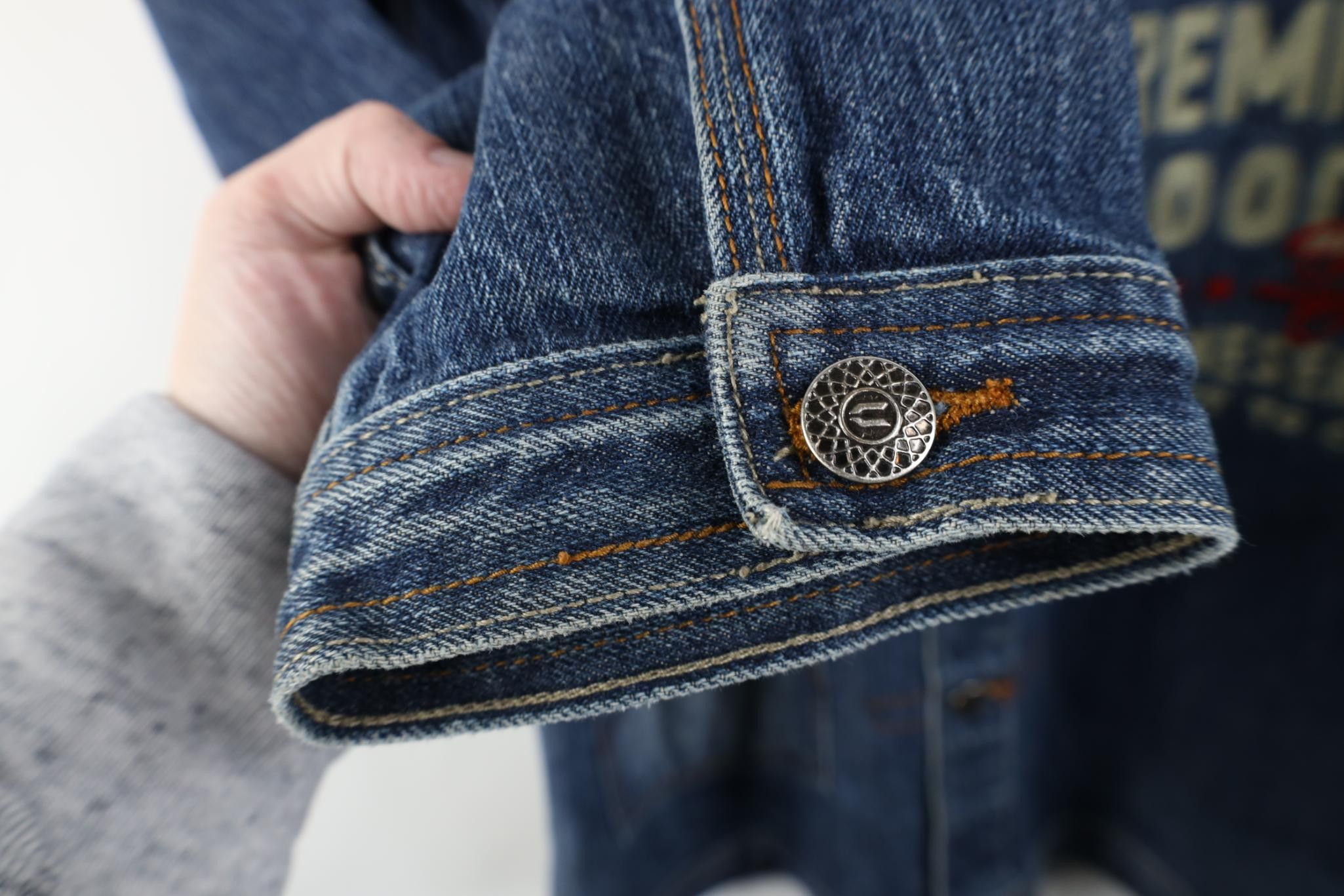 Vintage Vintage 90s Y2K Streetwear Denim Chore Trucker Jacket Size US XL / EU 56 / 4 - 9 Thumbnail