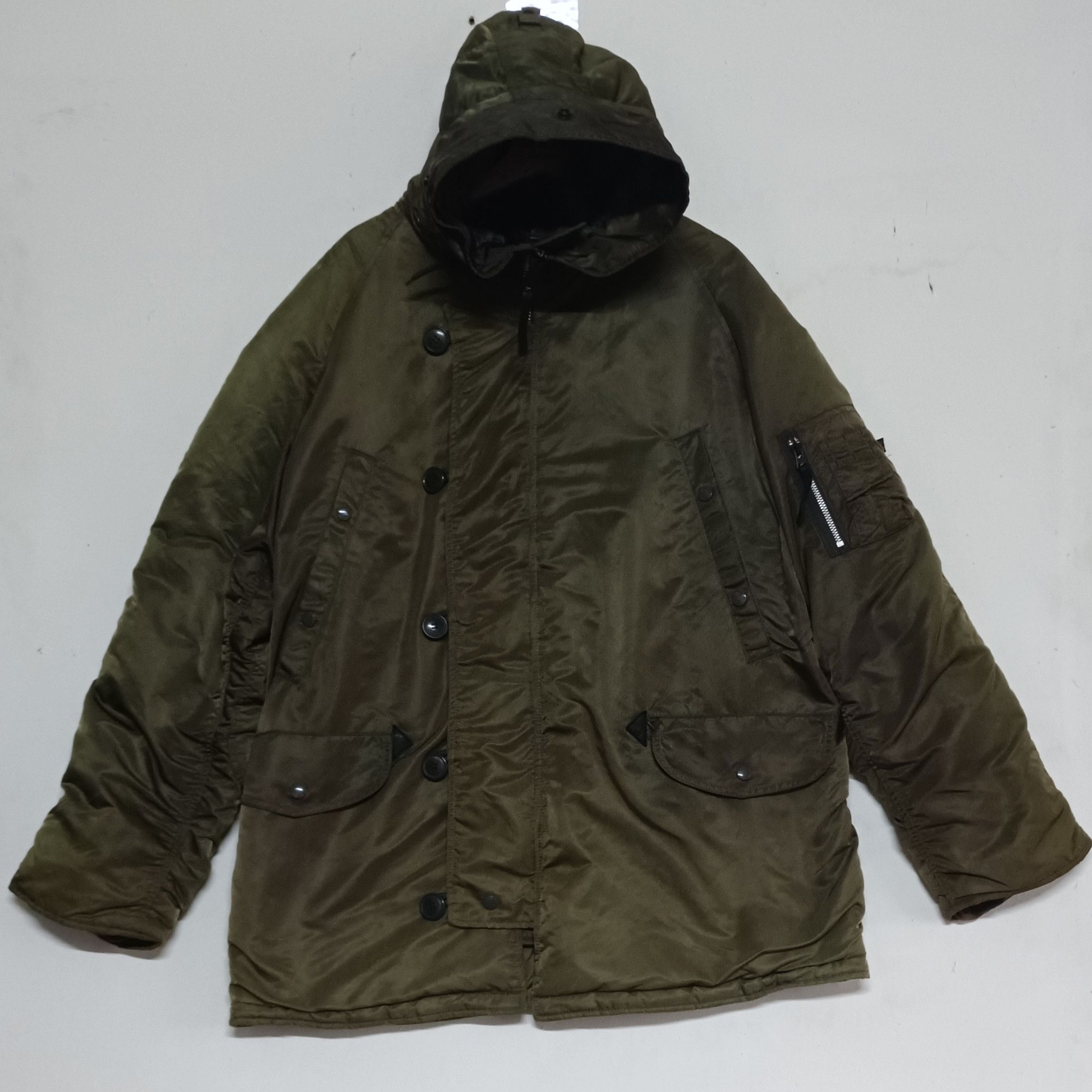 Alpha Industries Vtg Alpha Industries Parka Extreme Cold Weather Type N-3B(N) Size US XL / EU 56 / 4 - 1 Thumbnail