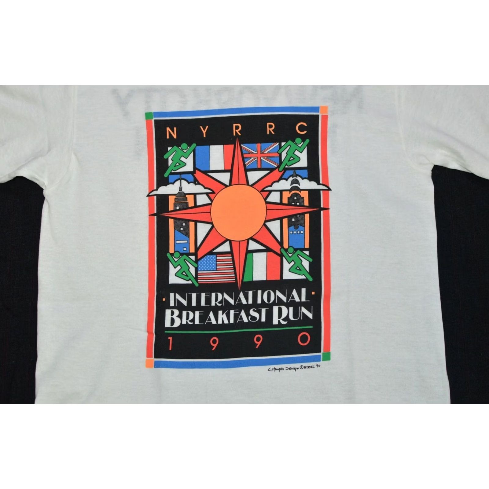 Vintage Tennessee River NYRRC International Breakfast Run 1990 T-Shirt Sz M Size US M / EU 48-50 / 2 - 2 Thumbnail