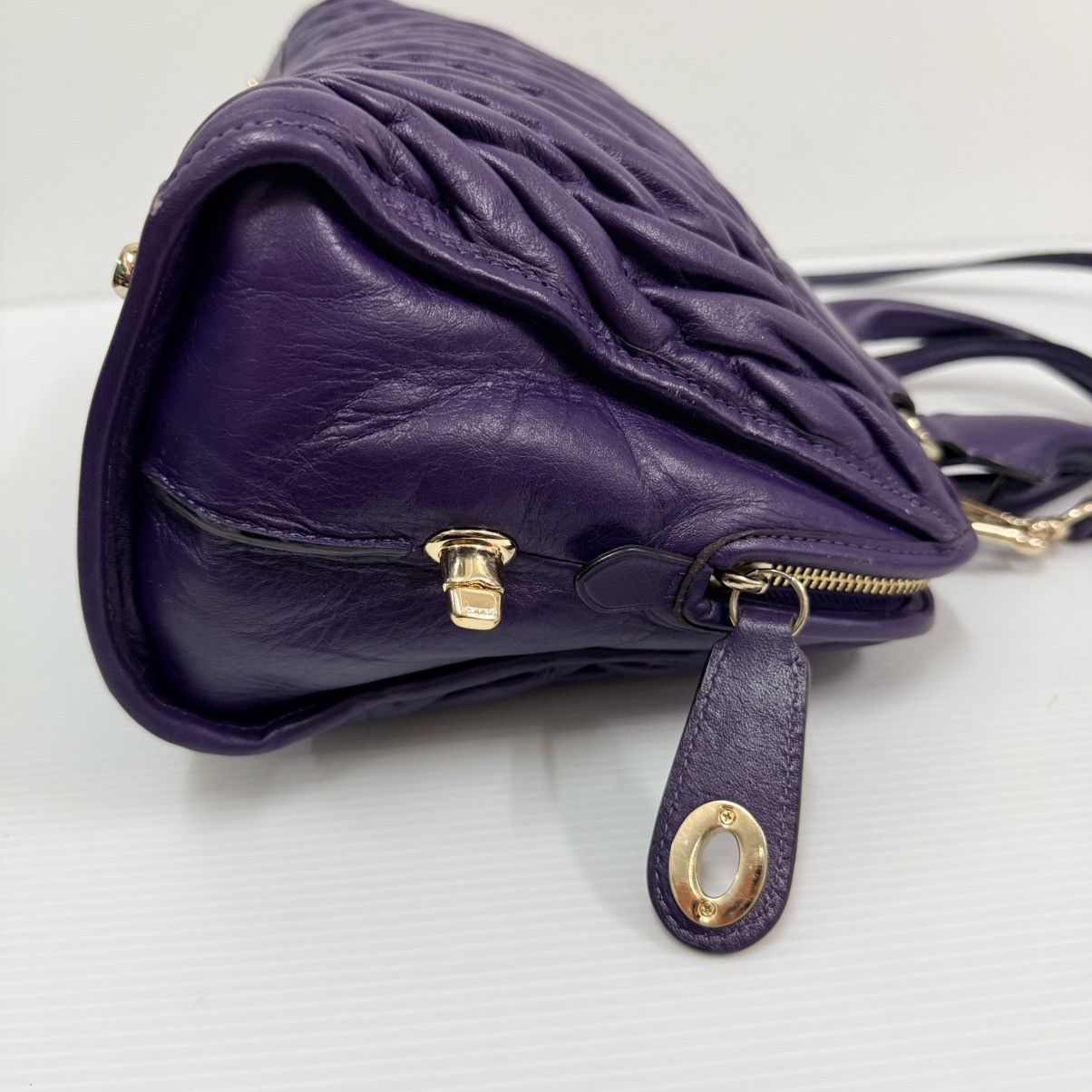Coach Coach Leather Shoulder Bag Size ONE SIZE - 7 Thumbnail