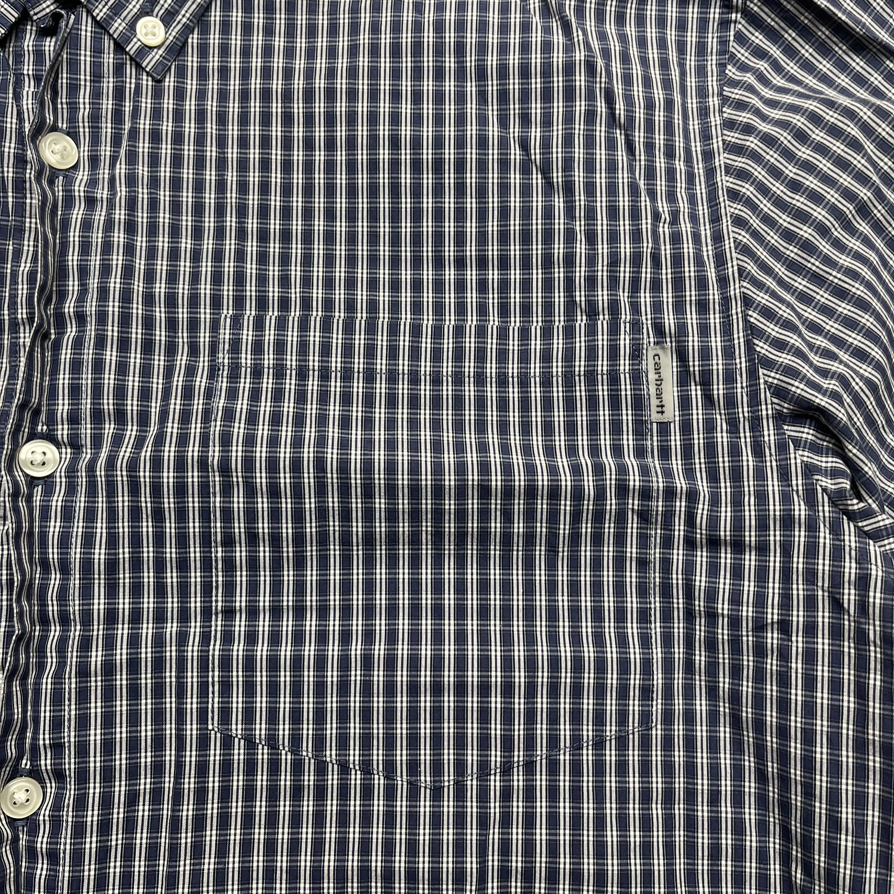 Carhartt × Carhartt Wip Carhartt Wip Work in Progress Streetwear Button Up Shirt Size US XL / EU 56 / 4 - 4 Thumbnail