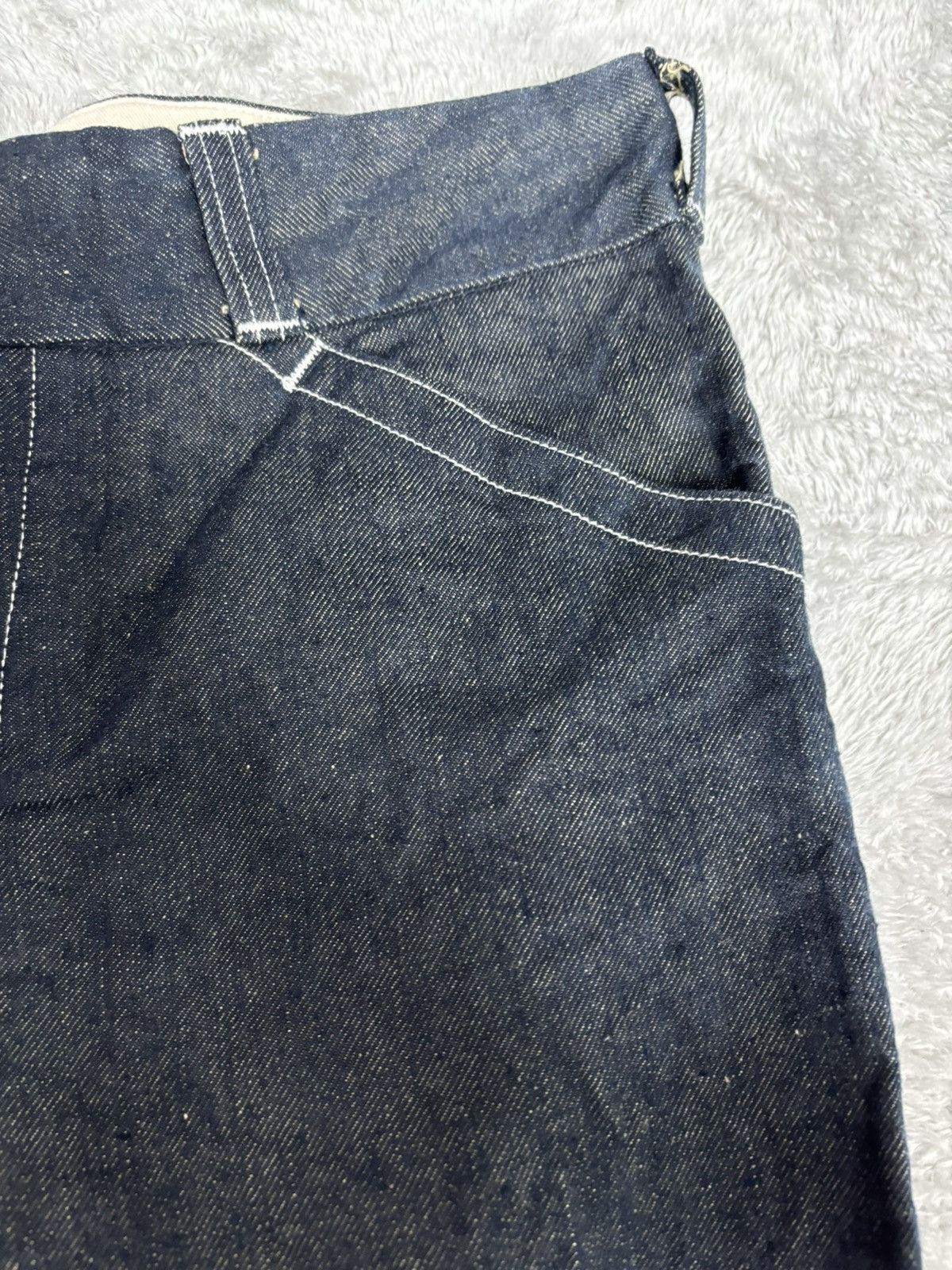 NEXUSVII Nexus 7 Soft Denim Buckle Back Pants Size US 31 - 6 Thumbnail