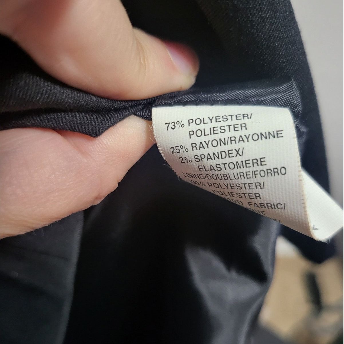 Anne Klein Anne Klein Black Midi Pencil Skirt - 16 Size 38" / US 16 / IT 52 - 7 Thumbnail