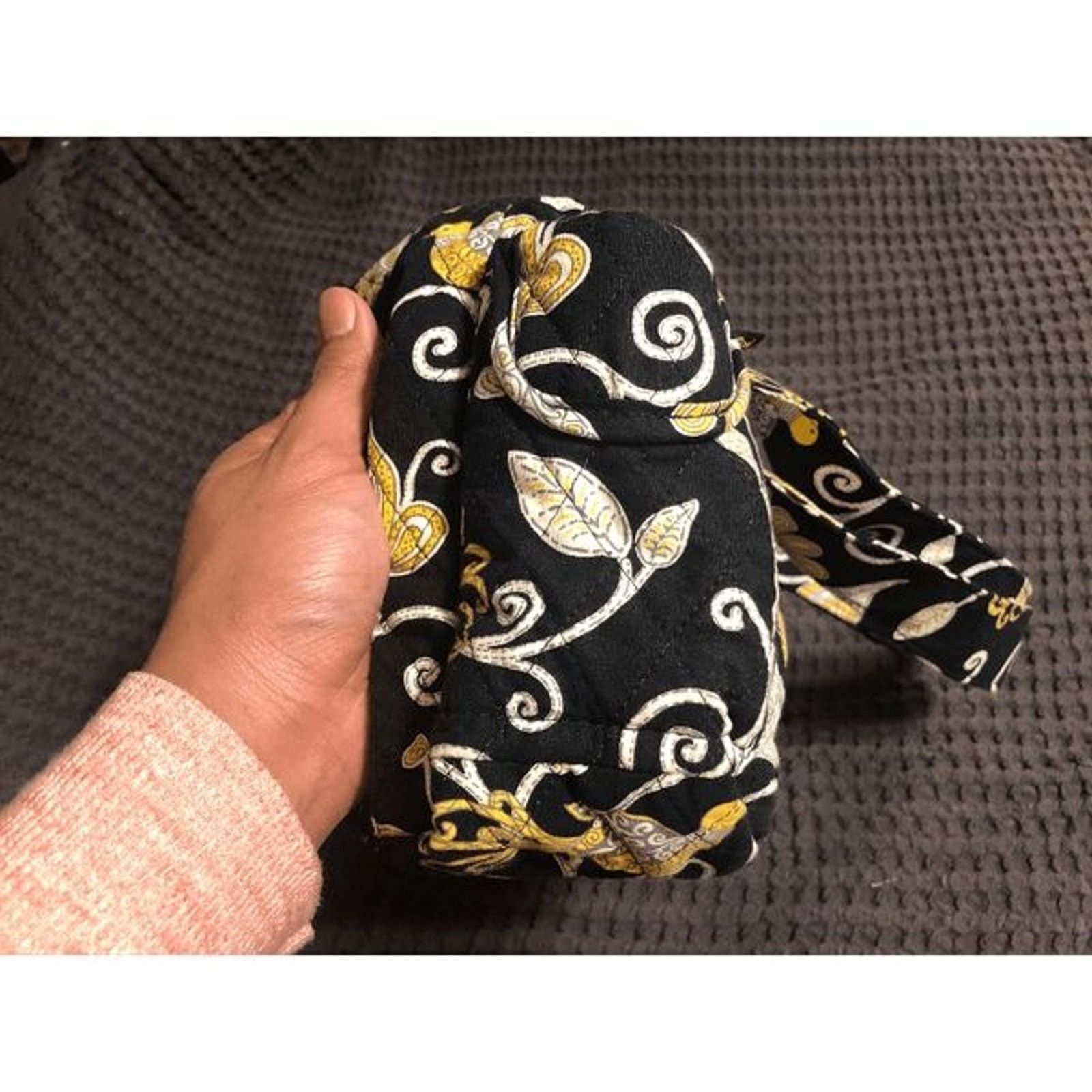 Vera Bradley Vera Bradley On the Go Shoulder Purse Yellow Bird Style Size ONE SIZE - 5 Thumbnail