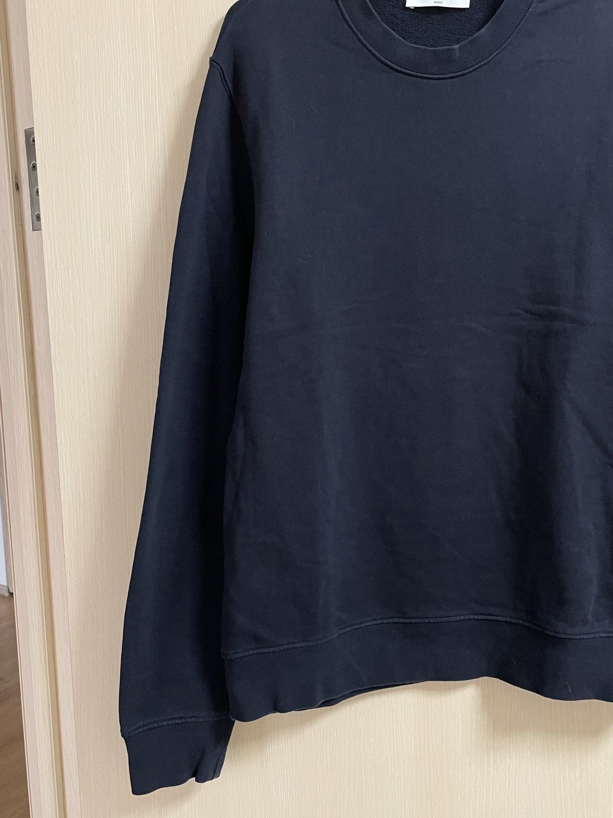 Sandro Sandro Paris Light Faded Navy Blue Sweatshirt Men’s Size L Size US L / EU 52-54 / 3 - 4 Thumbnail