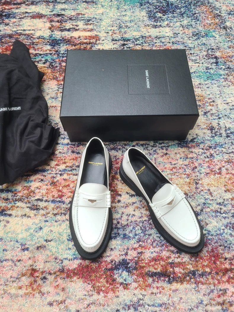 Saint Laurent Paris Saint Laurent Paris Leather shoes Size US 8 / EU 41 - 2 Thumbnail