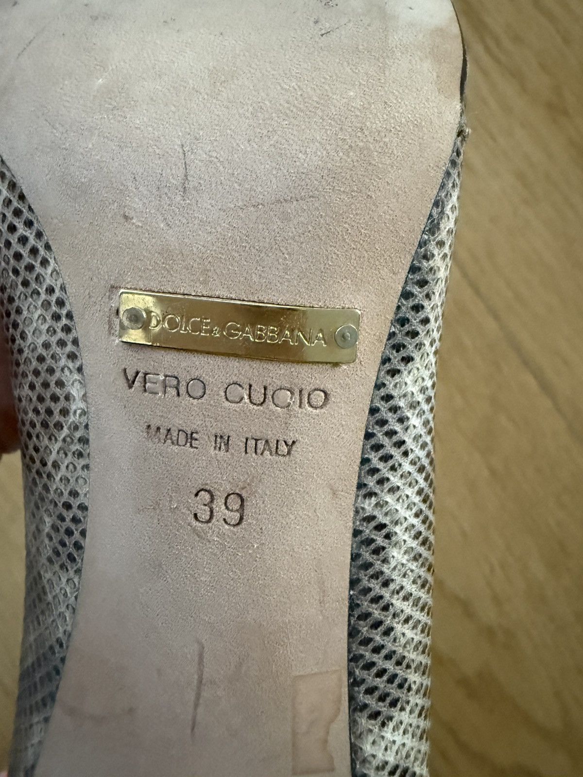 Dolce & Gabbana Stunning Dolce & Gabbana Peep toe heels Size US 9 / IT 39 - 3 Thumbnail