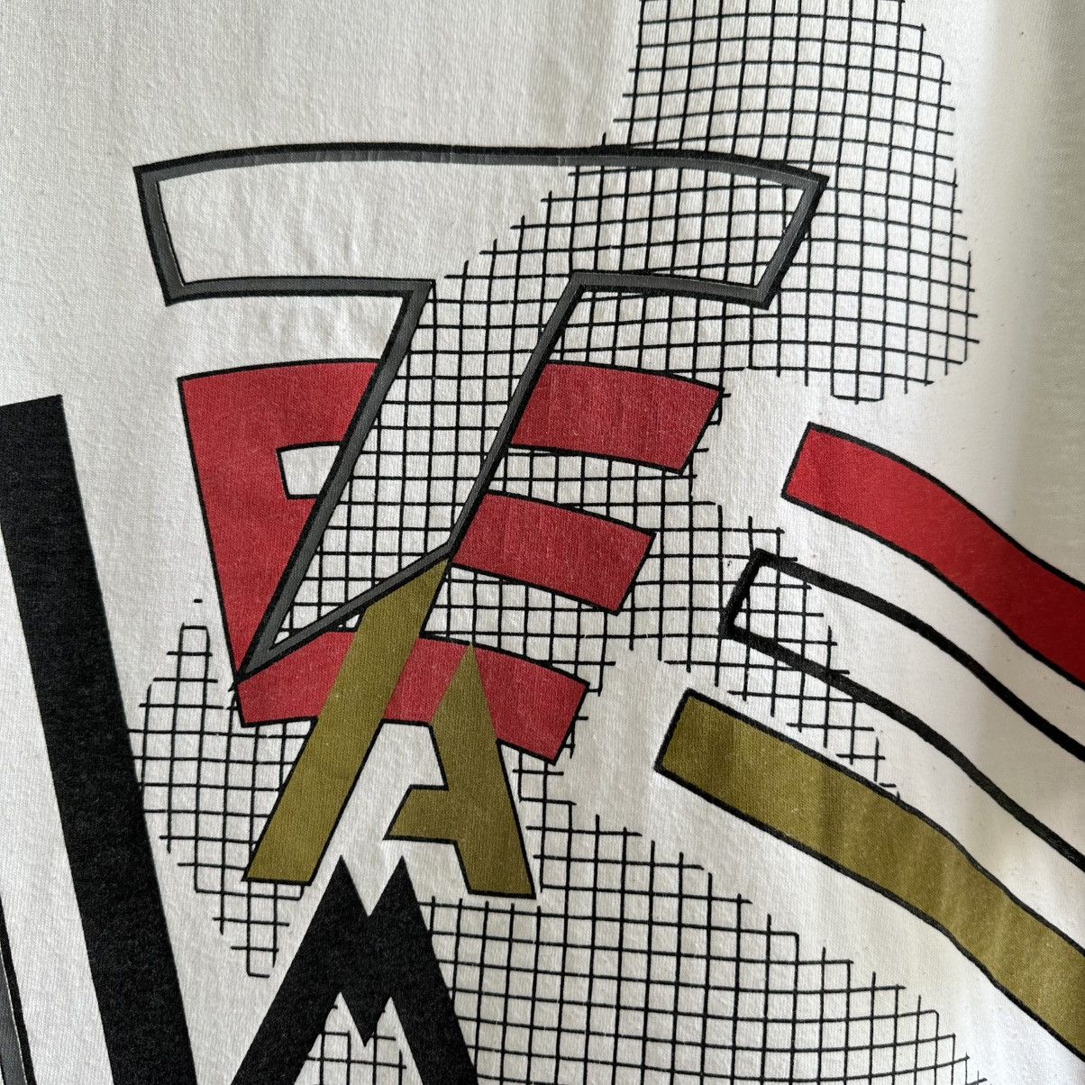 Adidas × Vintage Vintage 90s Adidas Single Stitch Graphic Tee Size US XL / EU 56 / 4 - 6 Thumbnail