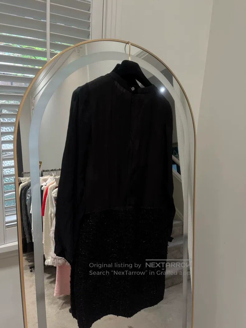 Chanel Chanel 21k black micro-transparent dress Size XXS / US 00 / IT 34 - 2 Thumbnail