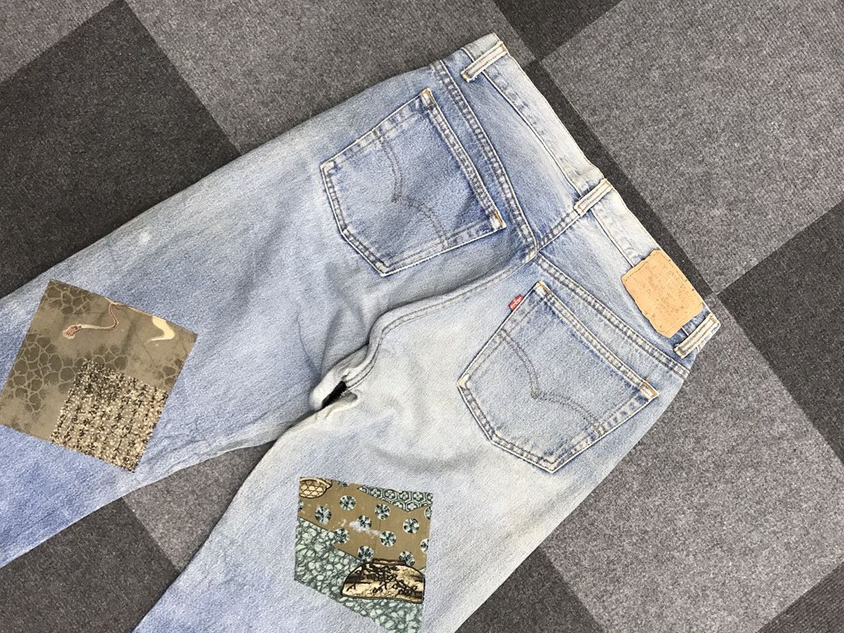 Levi's VL207 Vintage Levis 501xx Medium Wash Custom Jeans Size US 30 / EU 46 - 10 Thumbnail